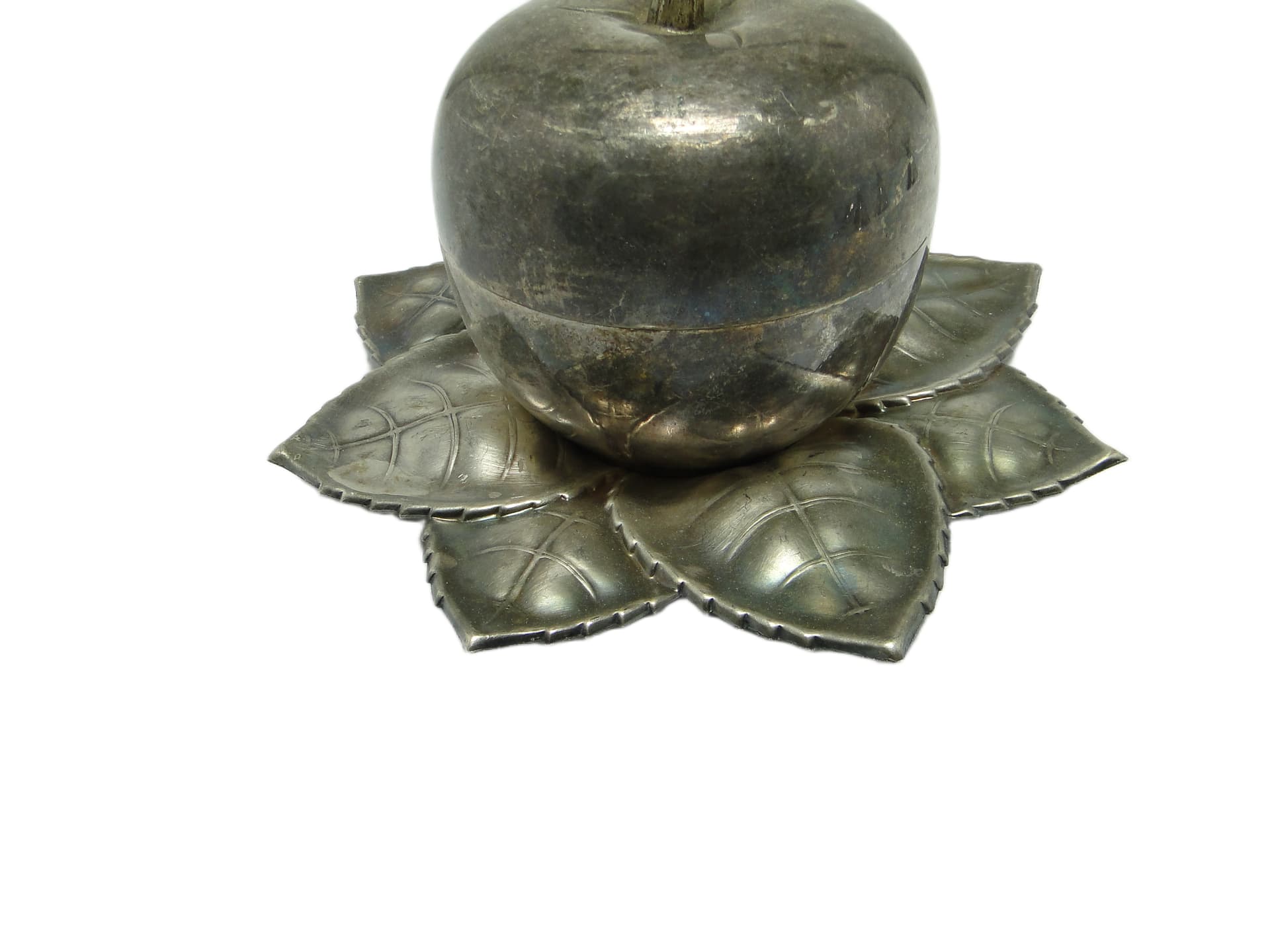 Alcohol cabaret, Art Deco, silver-plated brass, Hungary, 1930s. - 95808