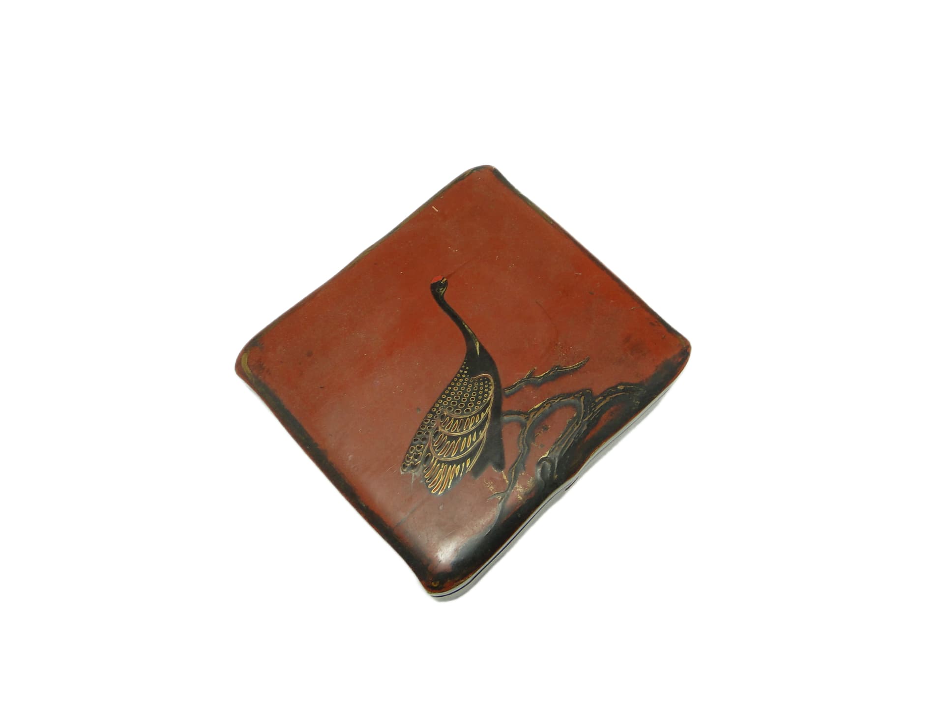 Pudełko, minimalizm, drewno lakierowane, Japonia, początek XX w. - 95898