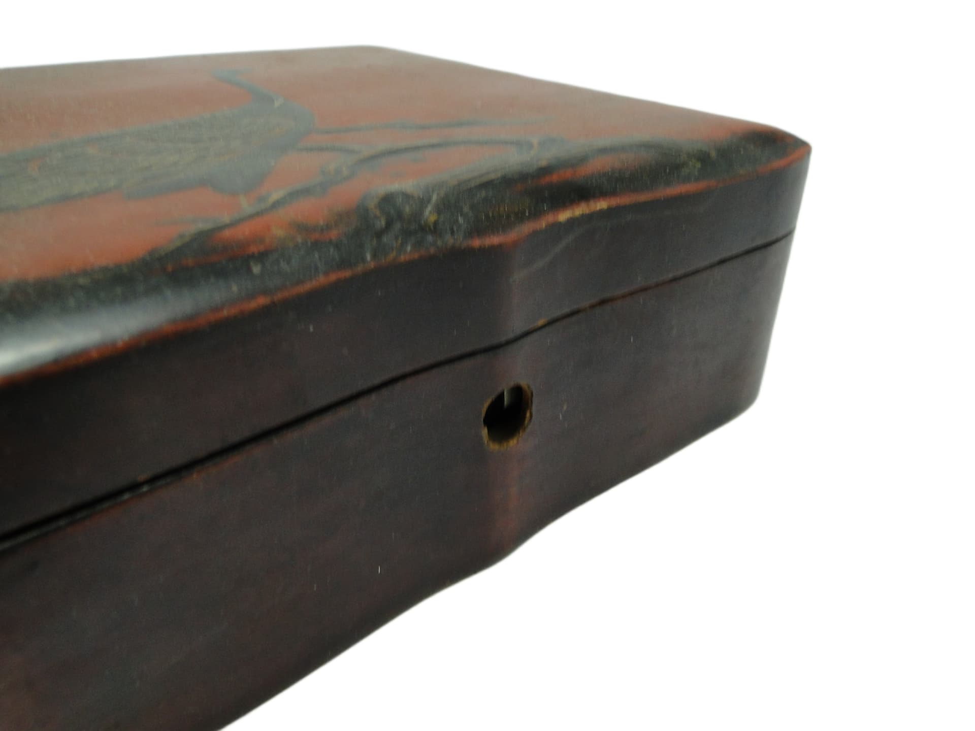 Pudełko, minimalizm, drewno lakierowane, Japonia, początek XX w. - 95907