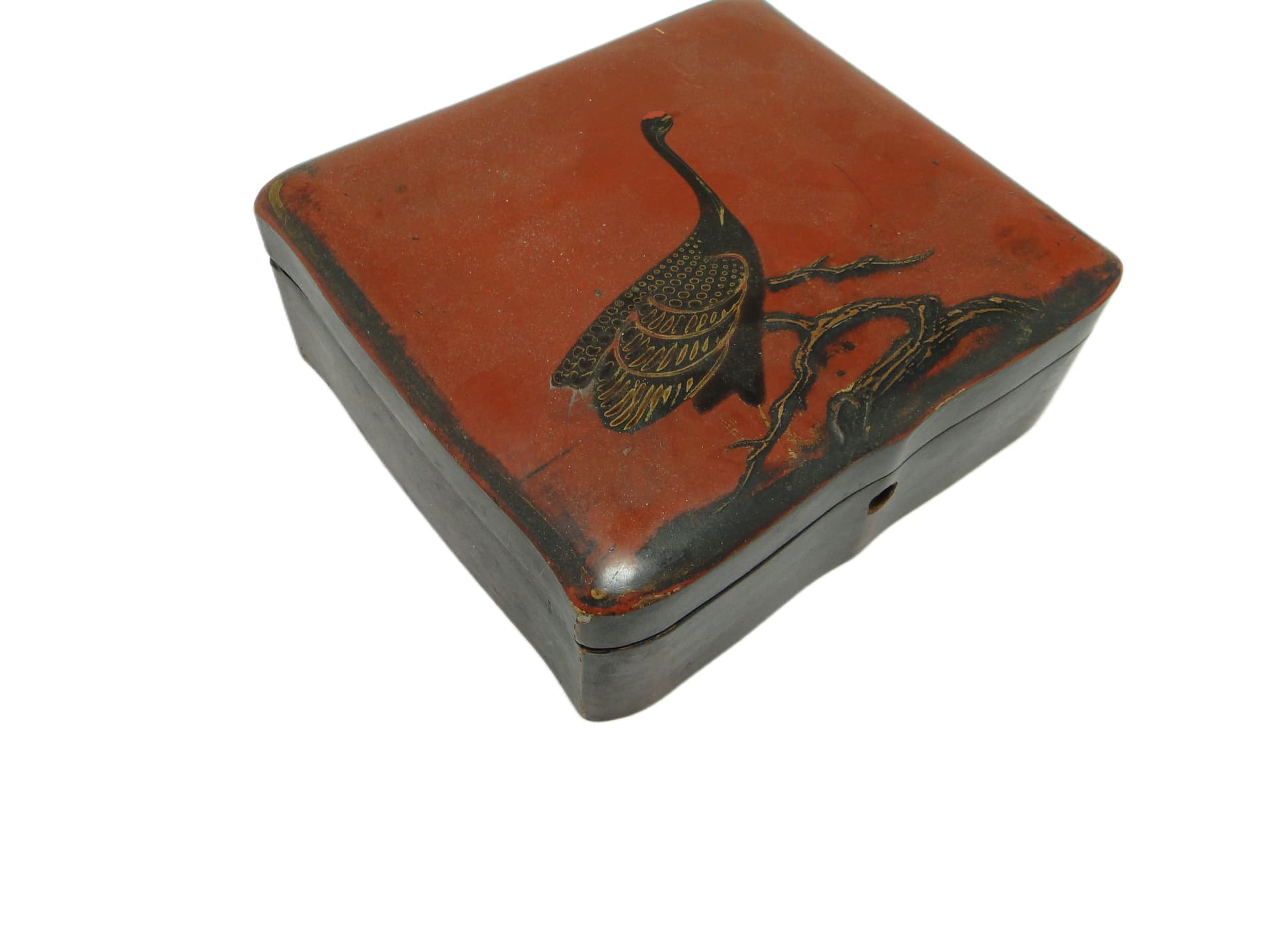 Pudełko, minimalizm, drewno lakierowane, Japonia, początek XX w. - 95908