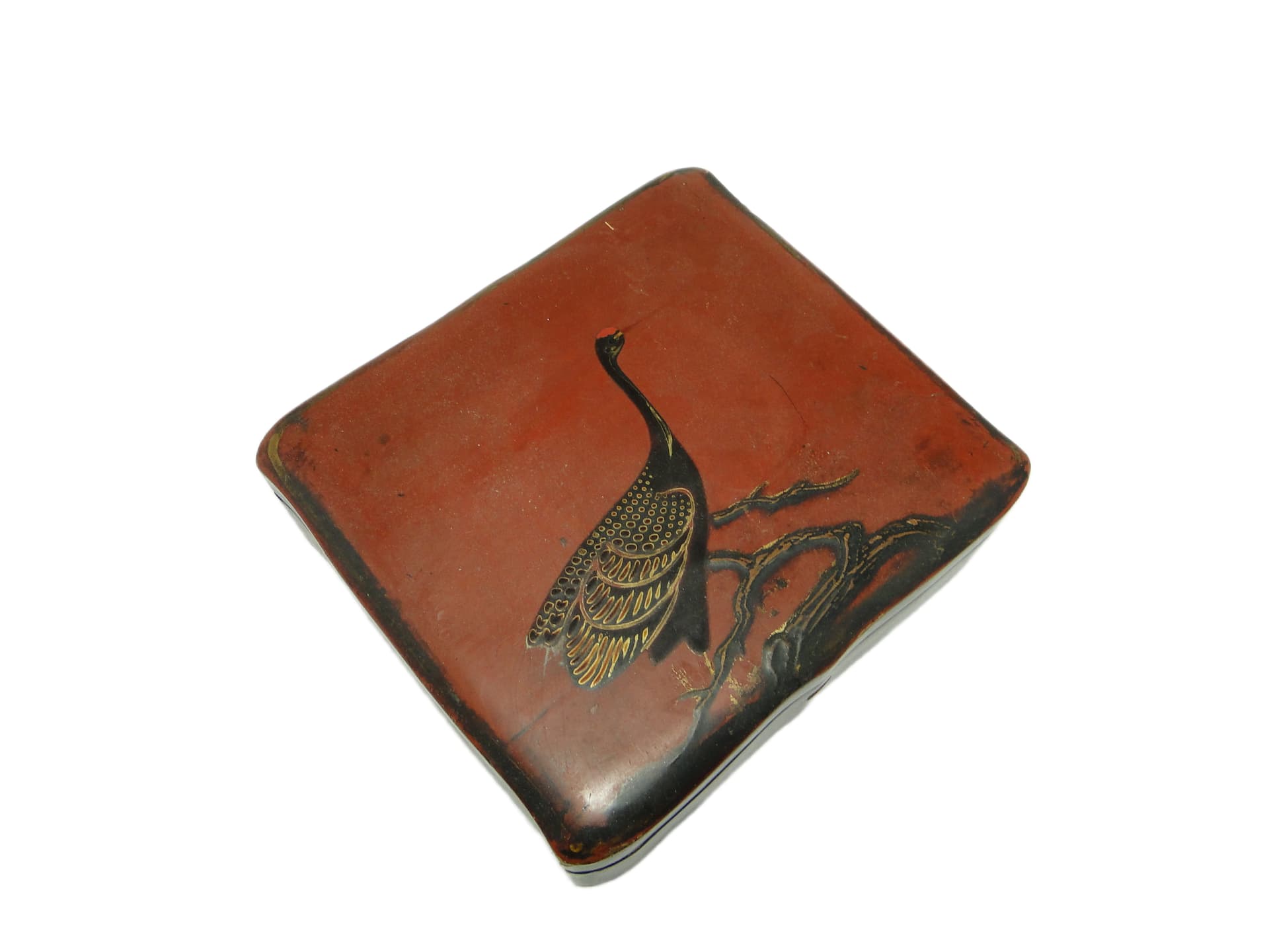 Pudełko, minimalizm, drewno lakierowane, Japonia, początek XX w. - 95904