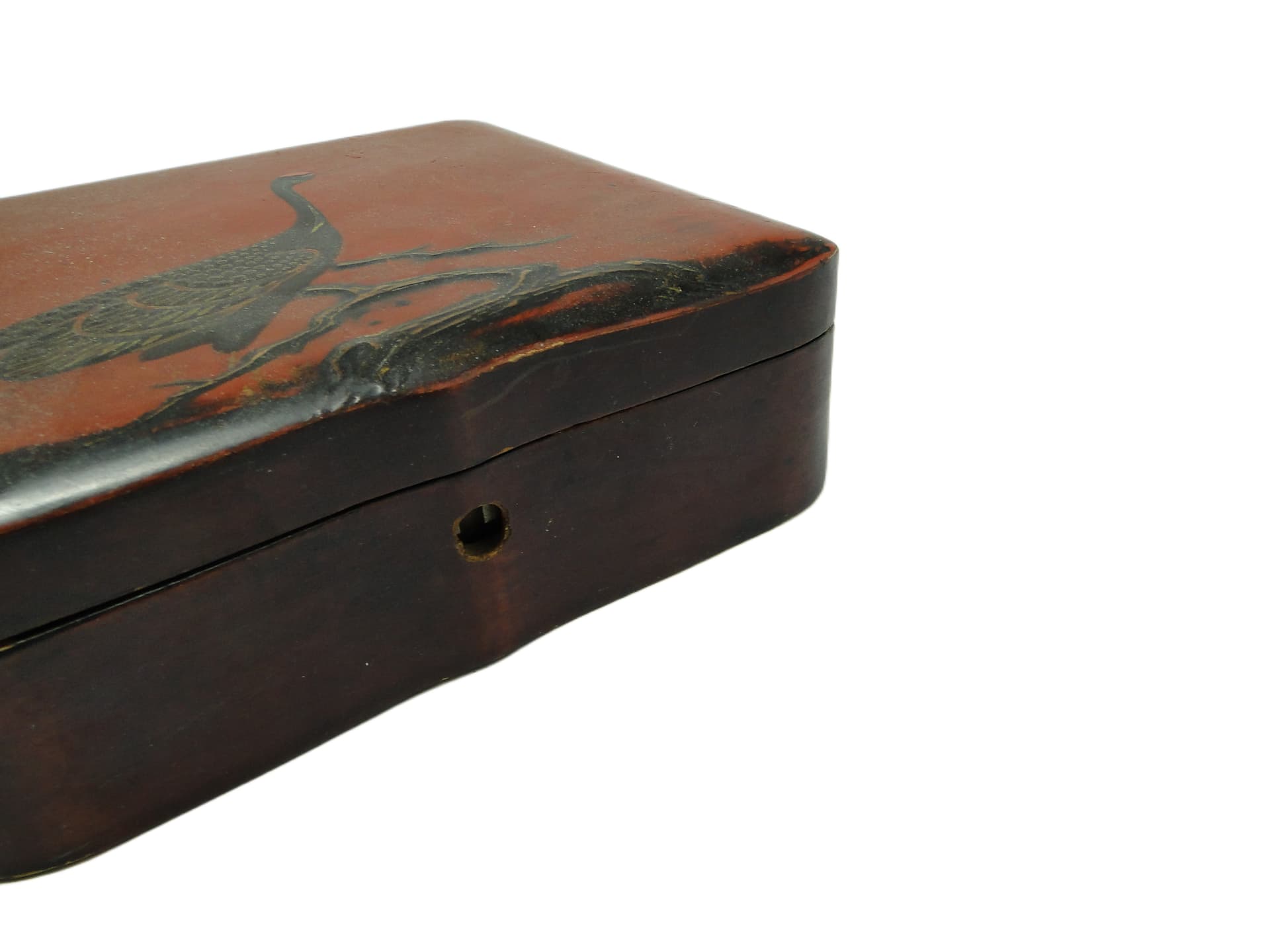 Pudełko, minimalizm, drewno lakierowane, Japonia, początek XX w. - 95906