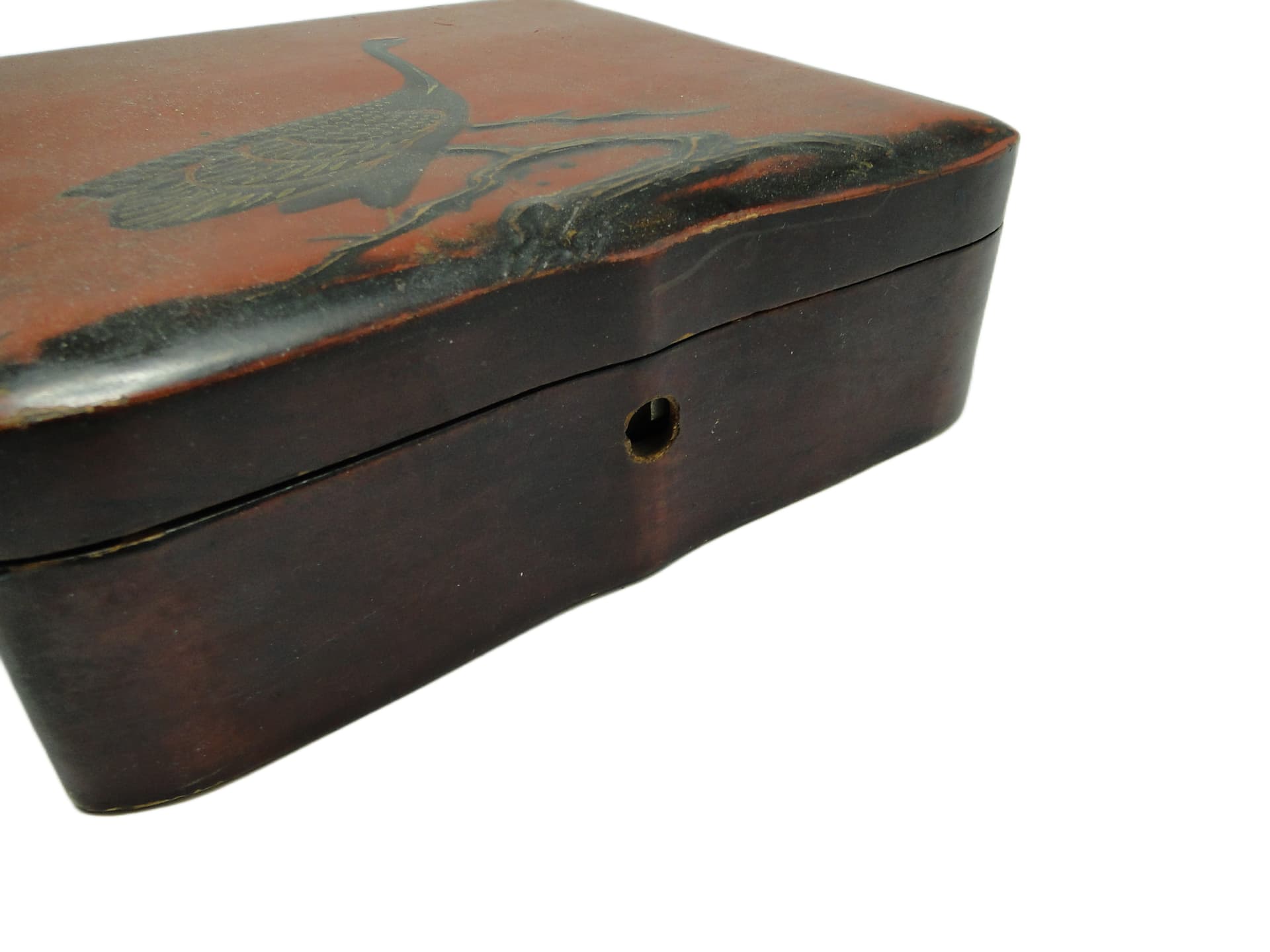 Pudełko, minimalizm, drewno lakierowane, Japonia, początek XX w. - 95910