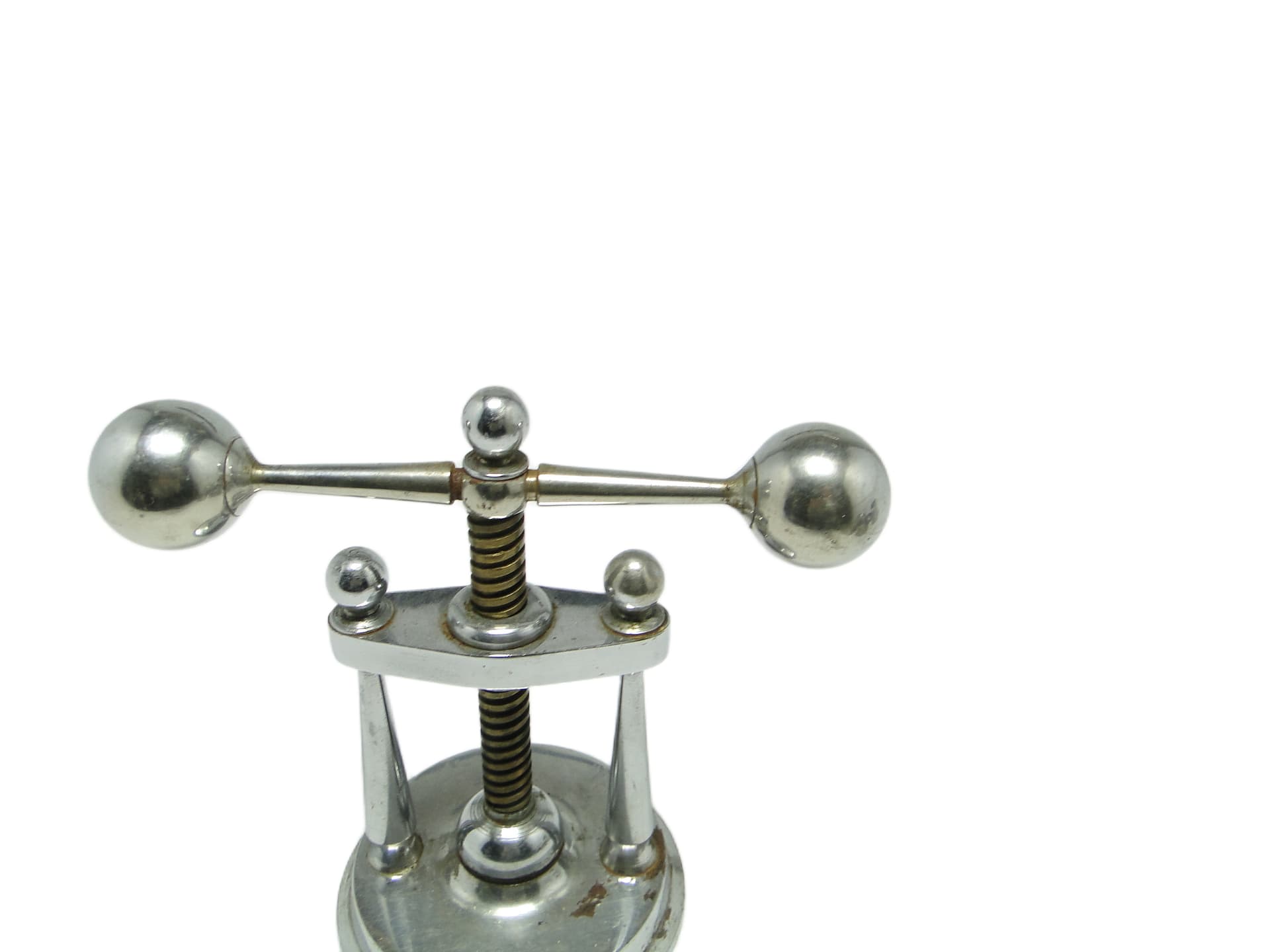 Dziadek do orzechów Art Deco, mosiądz chromowany, Niemcy, lata 30. - 96402