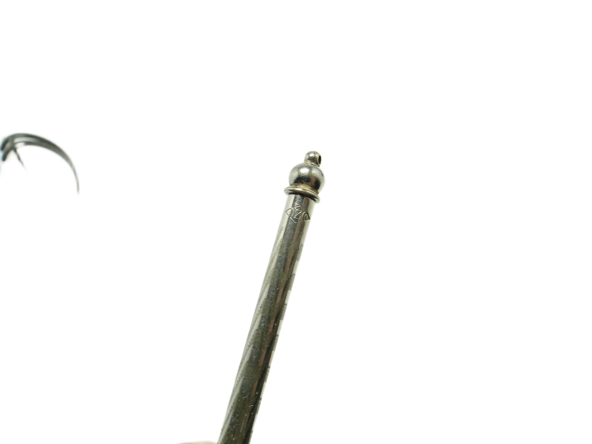 Ołówek mechaniczny, skandynawska moderna, srebro, Szwecja, lata 50. - 96297