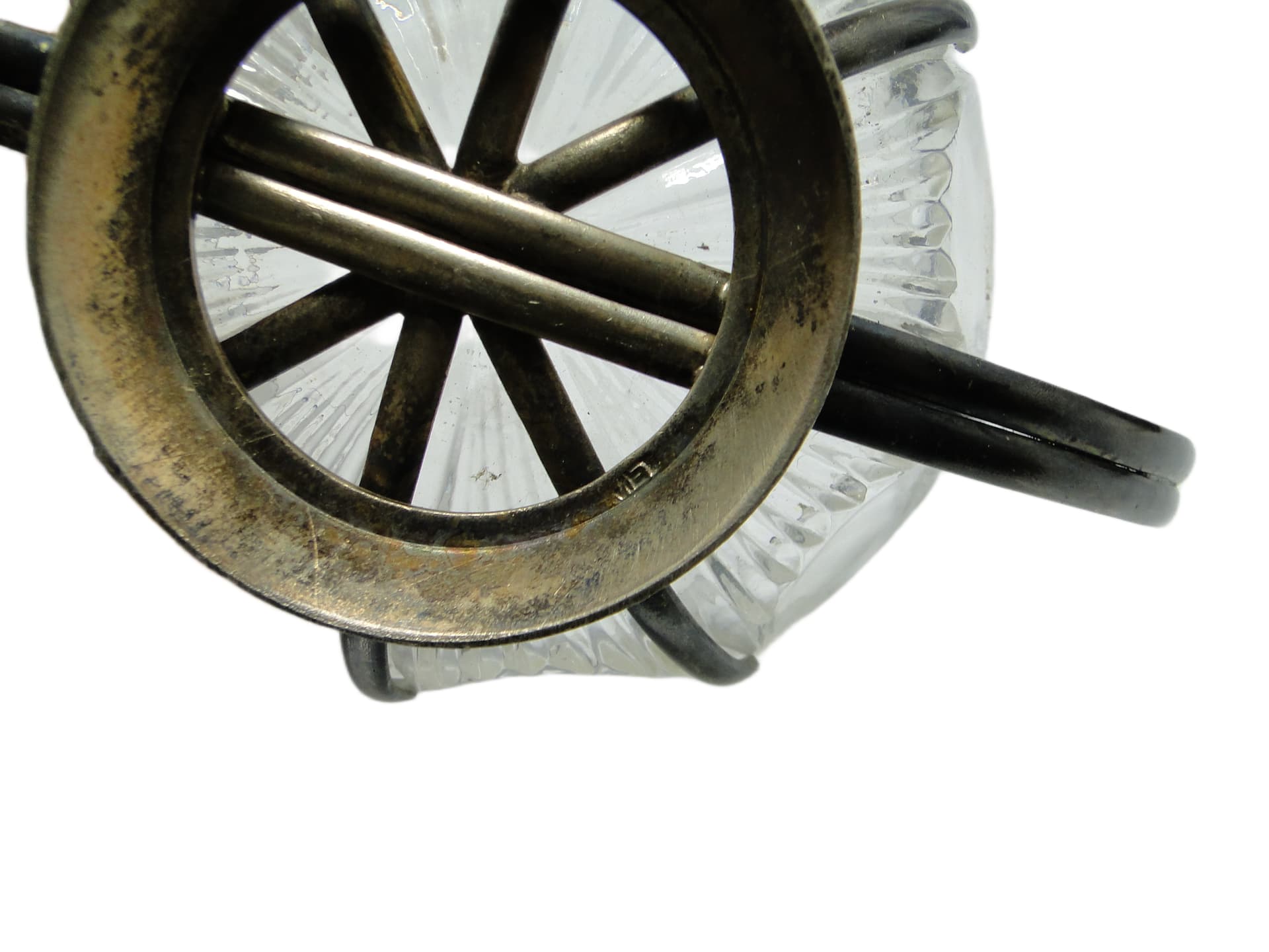 Cukiernica Mid-century modern, szkło, Polska, lata 60. - 96309