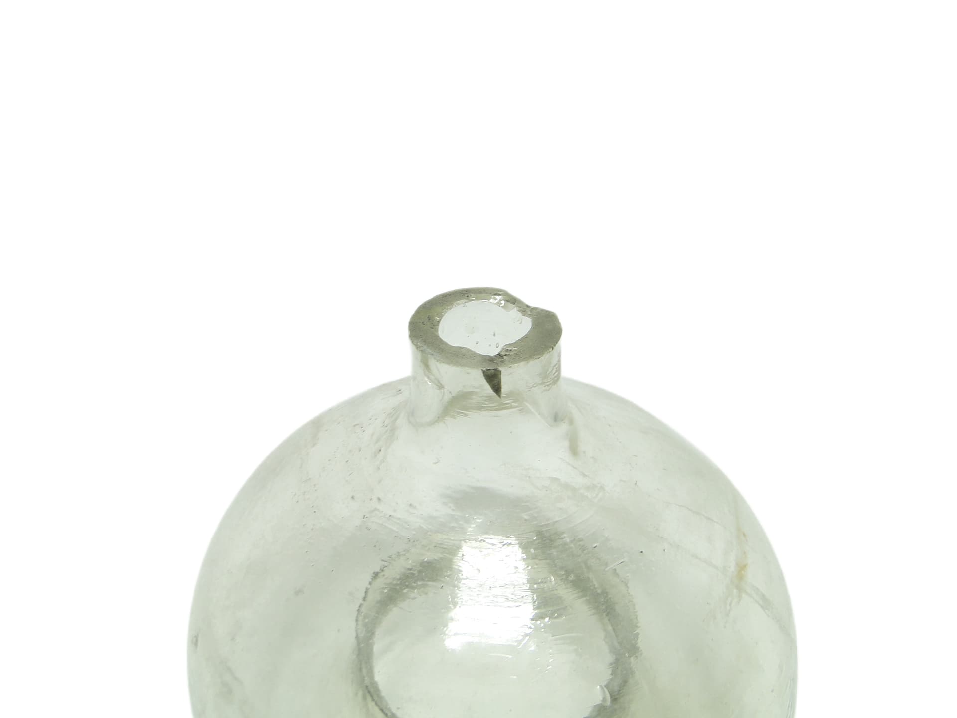 Łapka na muchy Art Deco, szkło transparentne, Polska, lata 50. - 96343