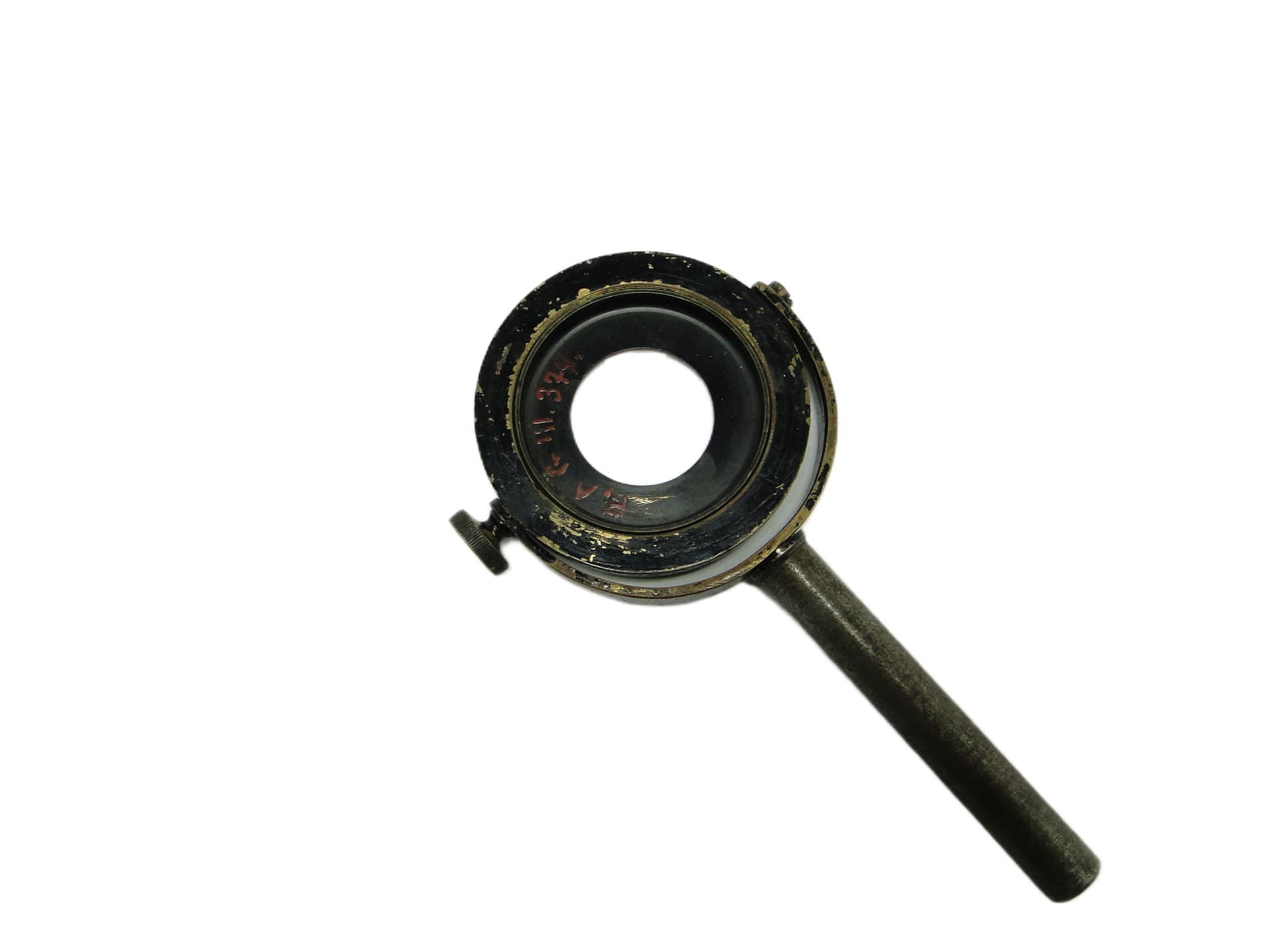 Lupa industrialna, czarny metal, Polska, lata 50. - 96431