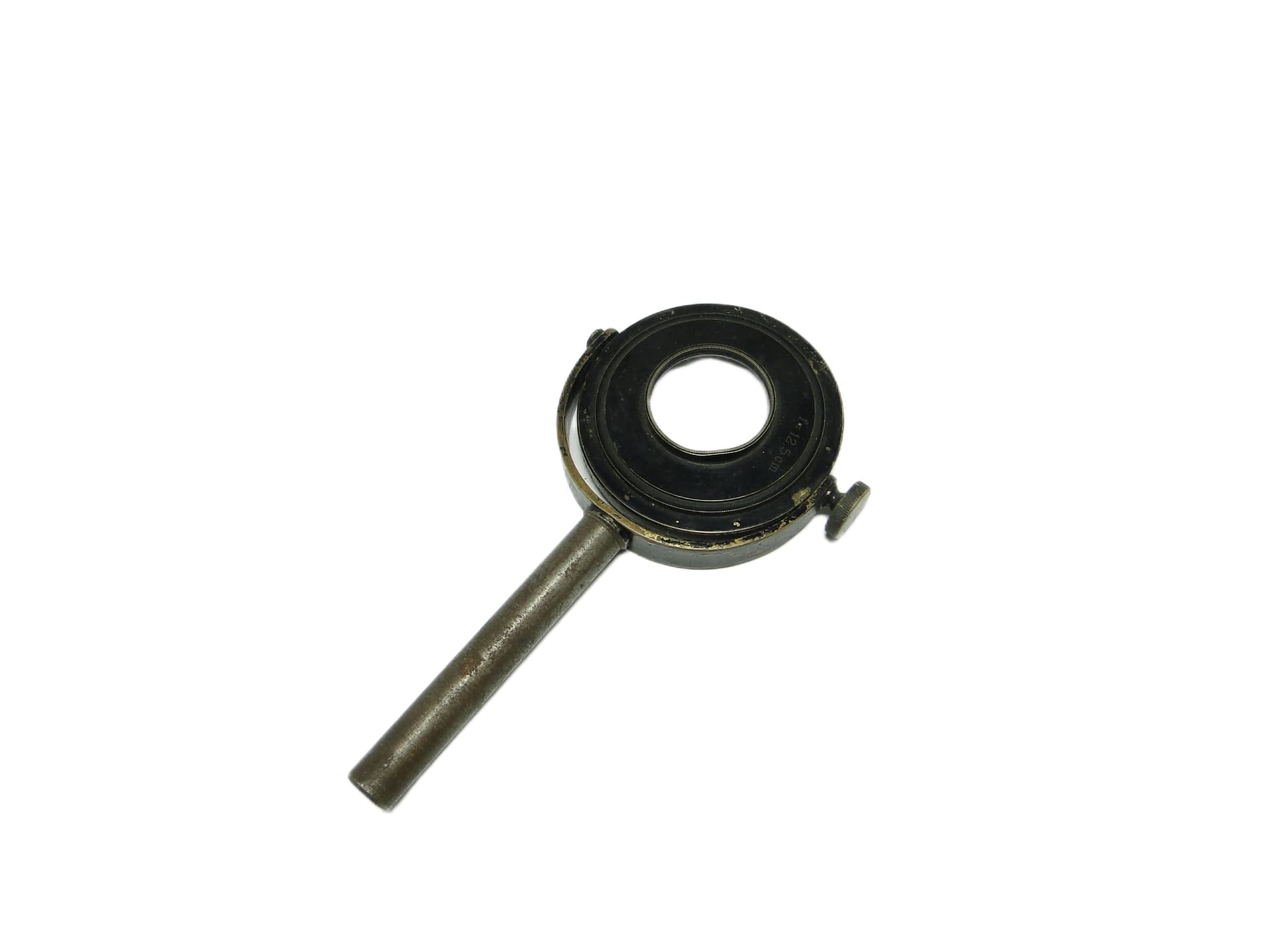 Lupa industrialna, czarny metal, Polska, lata 50. - 96435