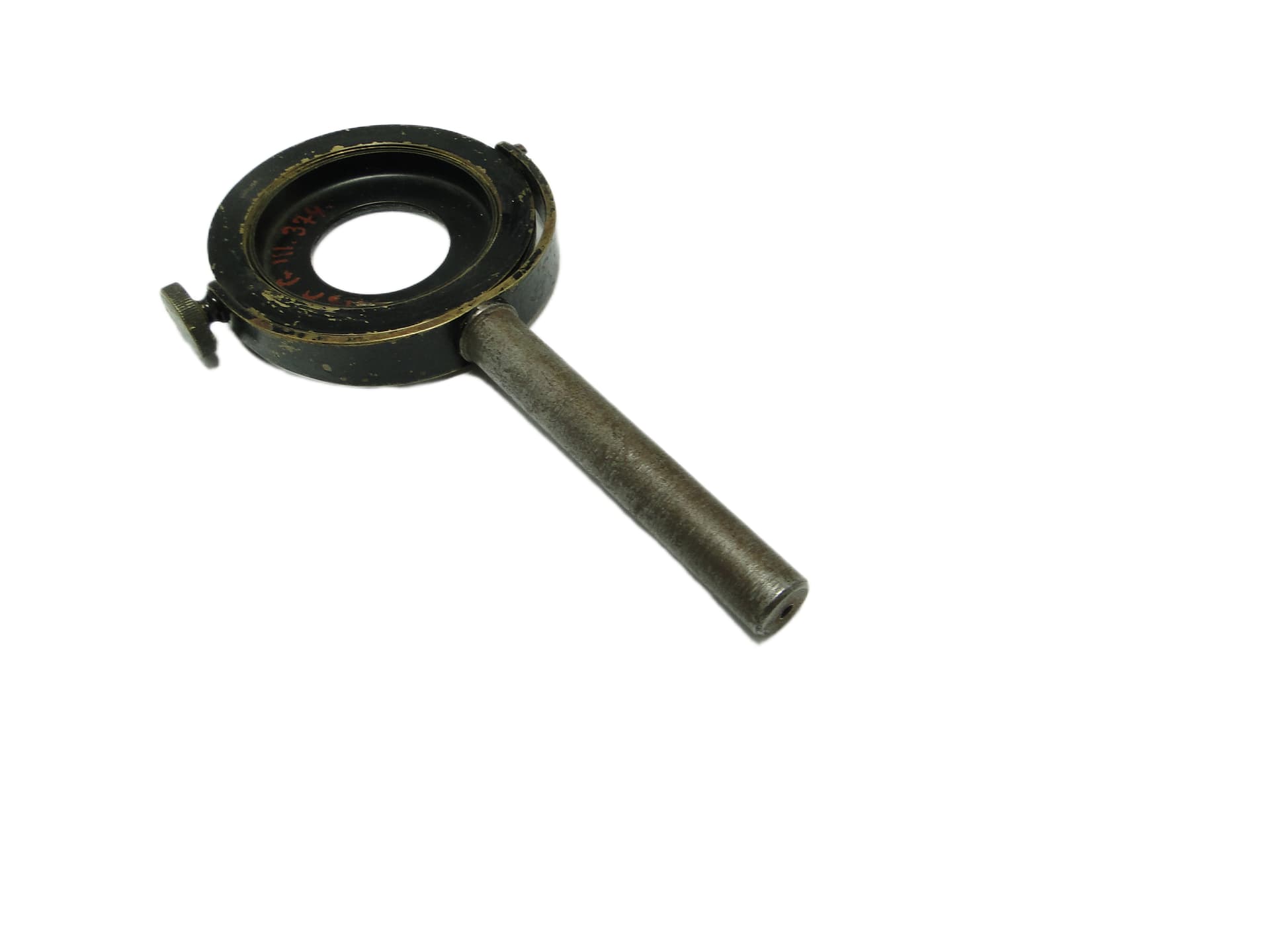 Lupa industrialna, czarny metal, Polska, lata 50. - 96432