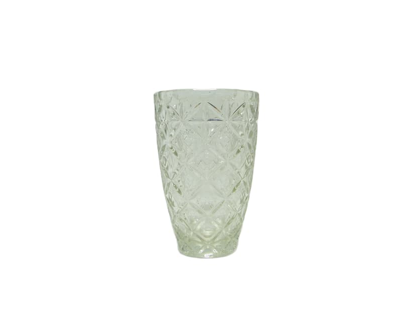 Wazon, mid-century modern, szkło, Huta Hortensja, Polska, lata 50.