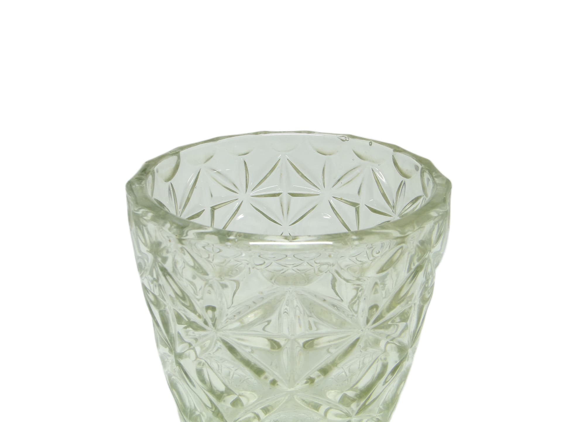 Wazon, mid-century modern, szkło, Huta Hortensja, Polska, lata 50. - 96522