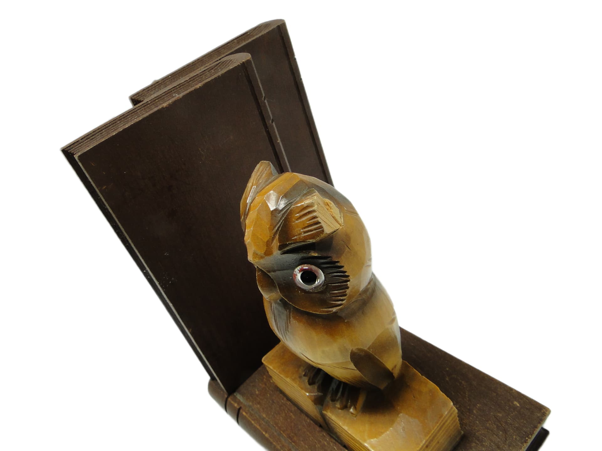 Para podpórek do książek, mid-century modern, buk, Czechosłowacja, lata 50. - 96675