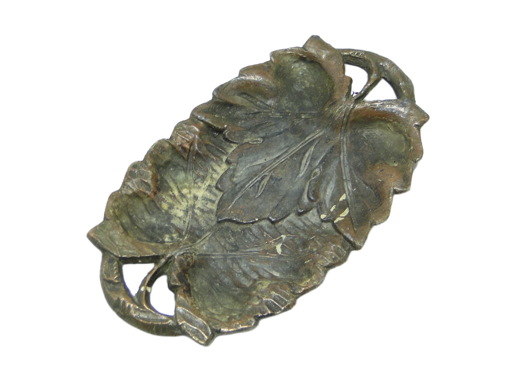 Key tray, Art Nouveau, brass-plated pewter, Poland, early 20th c. - 96854