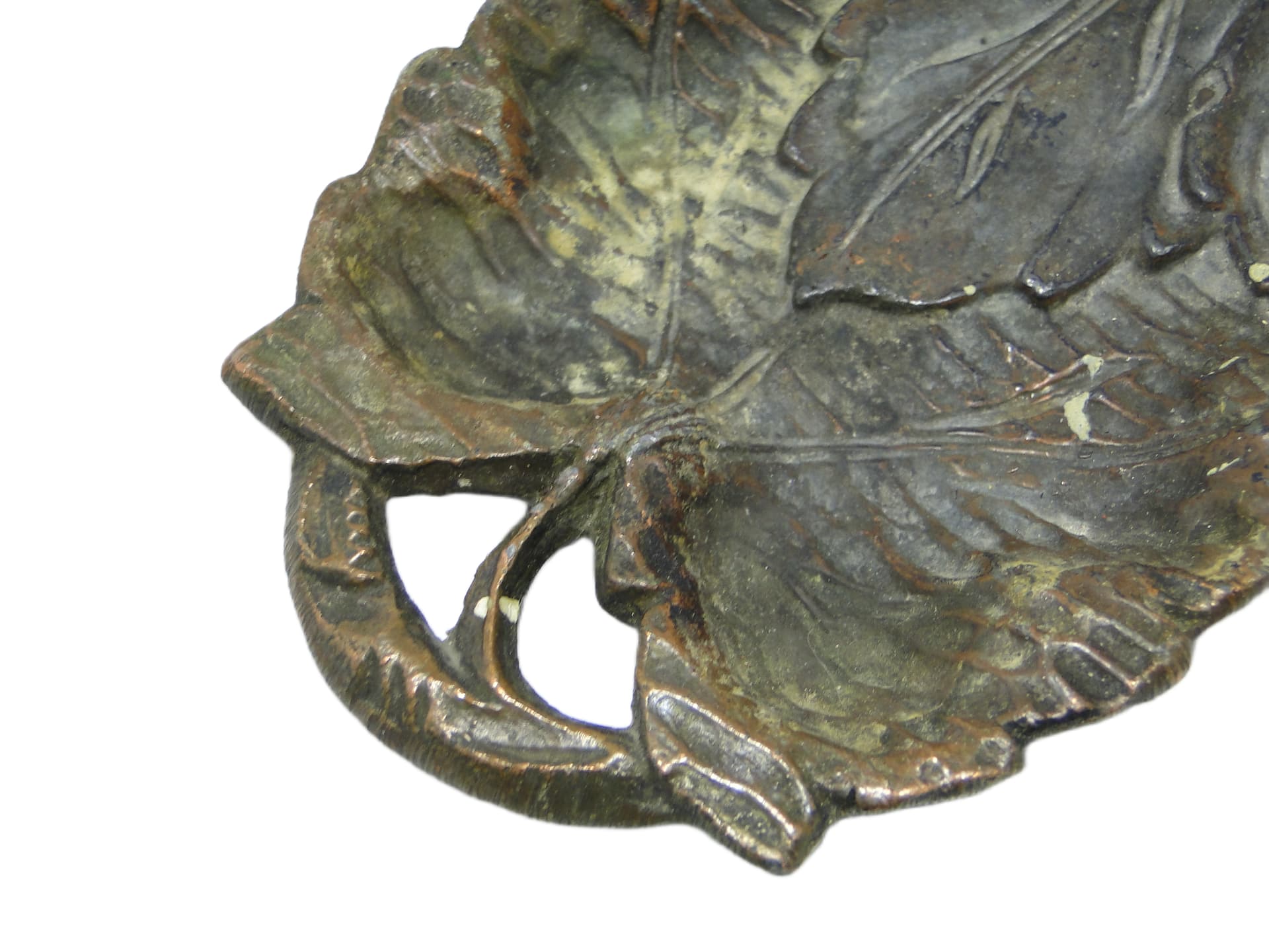 Key tray, Art Nouveau, brass-plated pewter, Poland, early 20th c. - 96853