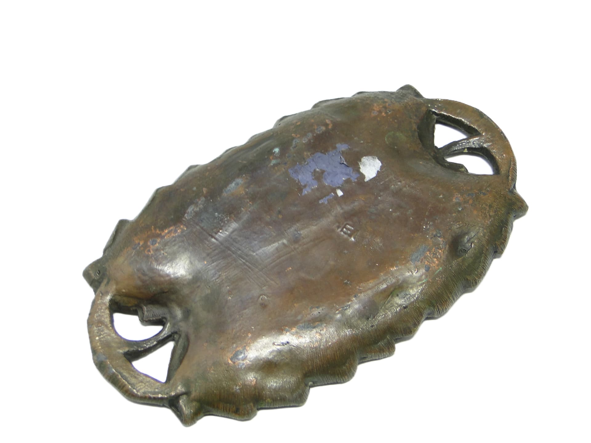 Key tray, Art Nouveau, brass-plated pewter, Poland, early 20th c. - 96849