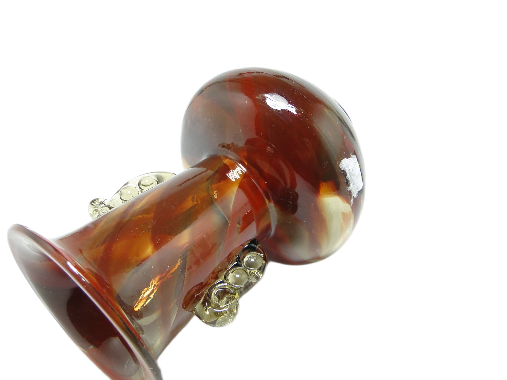 Wazon mid-century modern, szkło, Polska, lata 70. - 96909