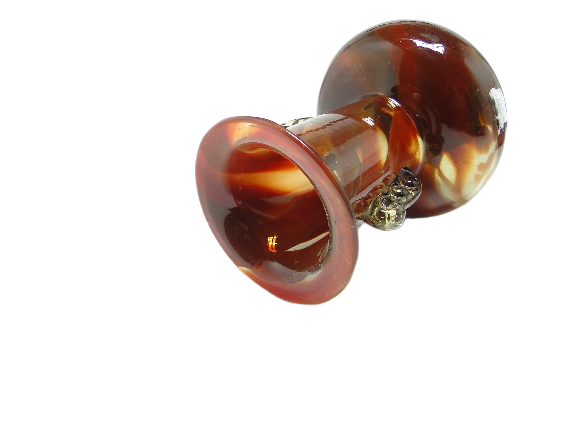 Wazon mid-century modern, szkło, Polska, lata 70. - 96908