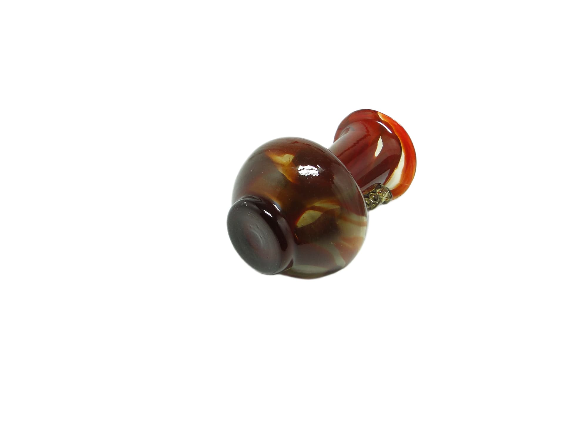 Wazon mid-century modern, szkło, Polska, lata 70. - 96907