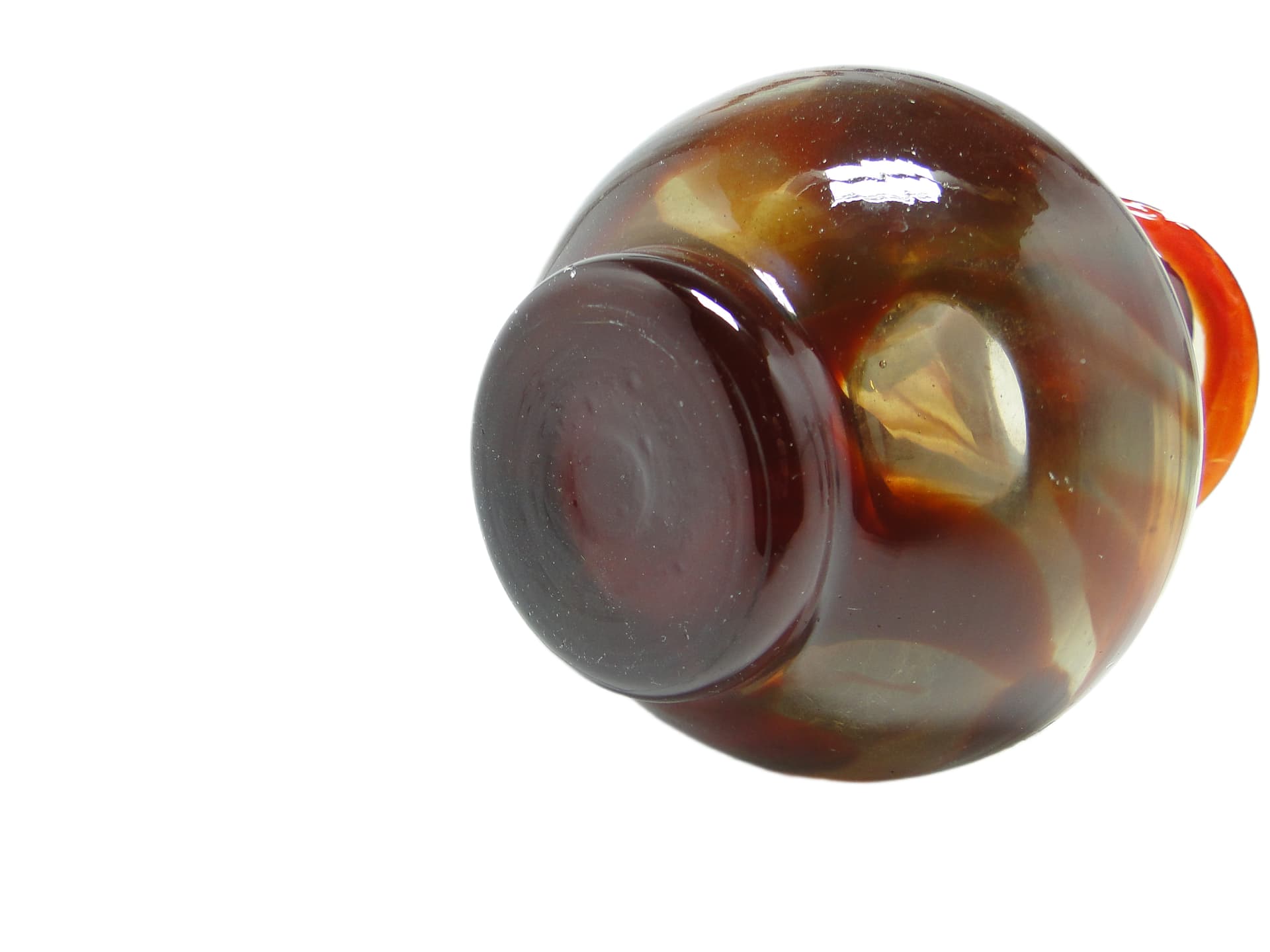 Wazon mid-century modern, szkło, Polska, lata 70. - 96910