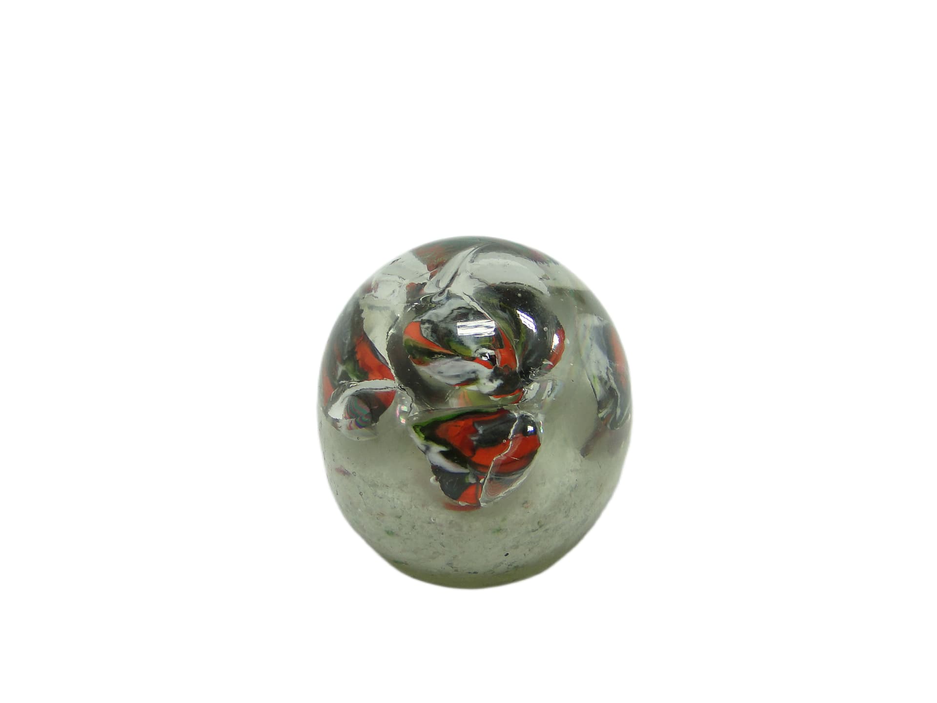 Mid-century modern paperweight, glass, Poland, 1950s. - 96966