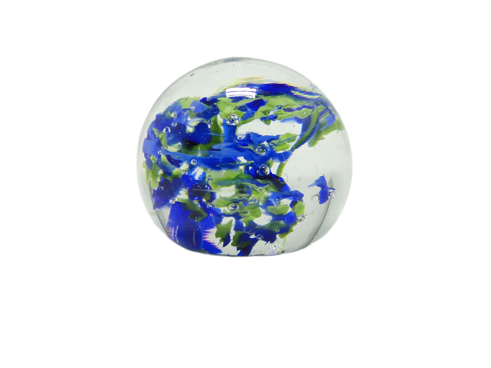 Mid-century modern paperweight, glass, Poland, 1950s. - 96970