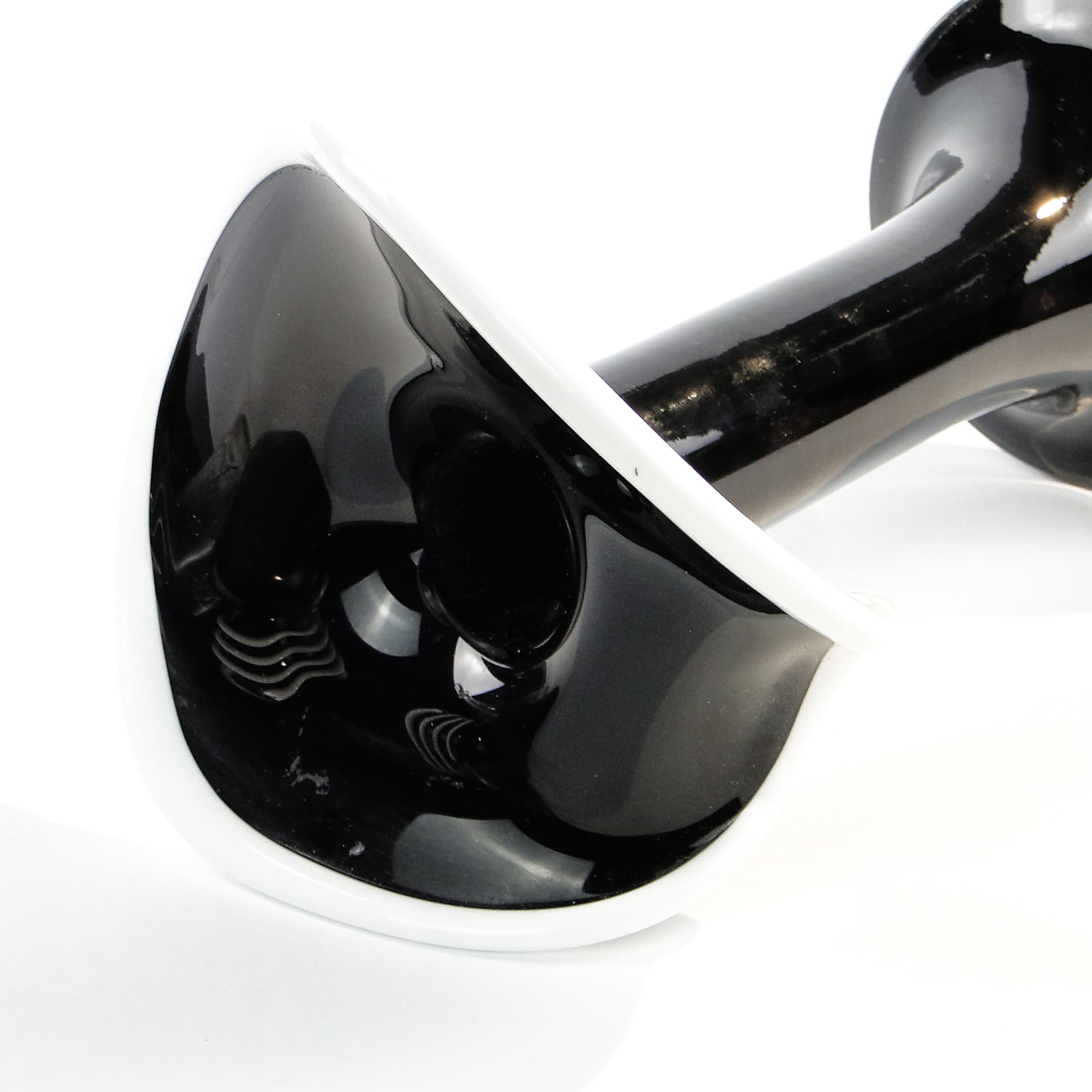 Wazon modernizm, szkło, Polska, lata 70. - 97468