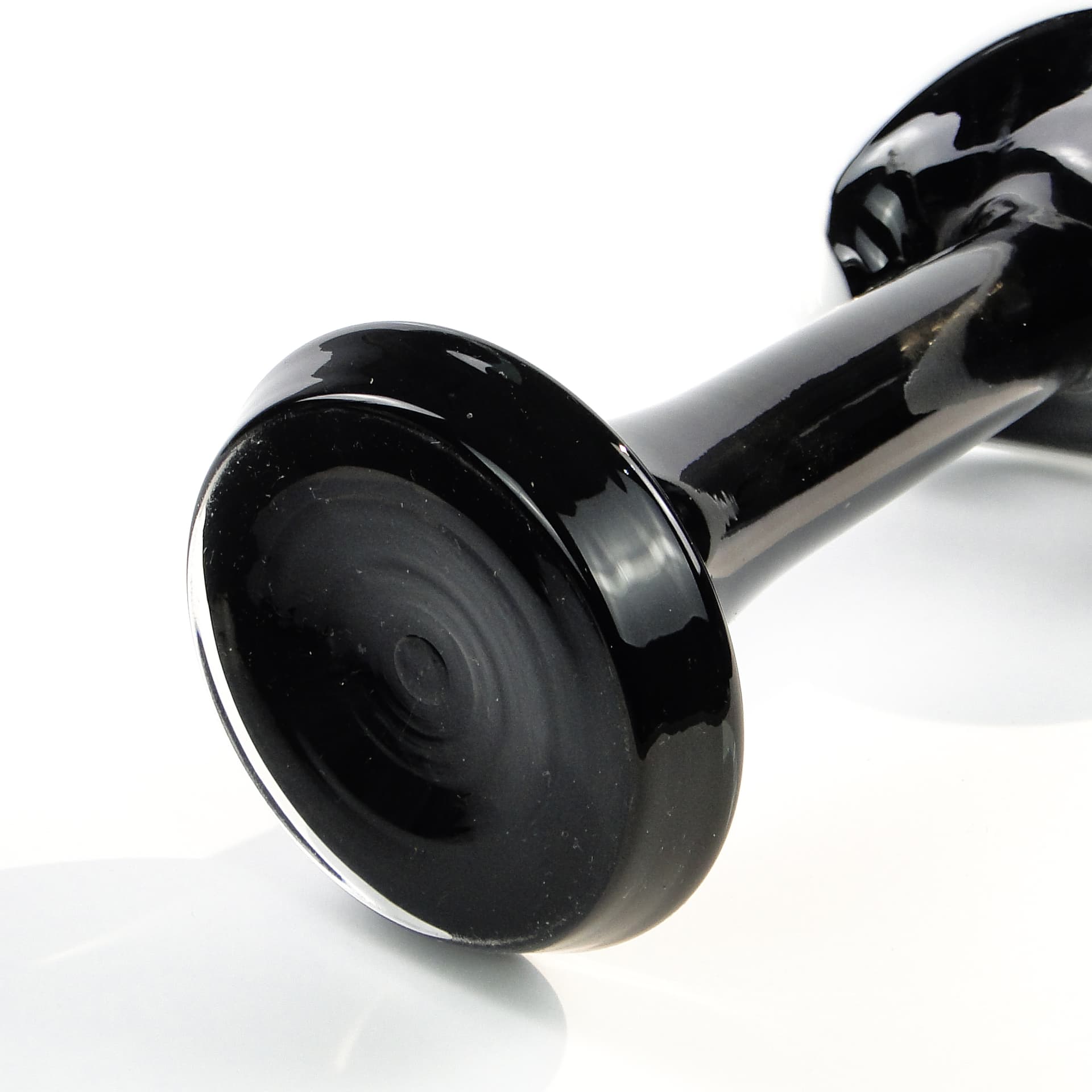 Wazon modernizm, szkło, Polska, lata 70. - 97467