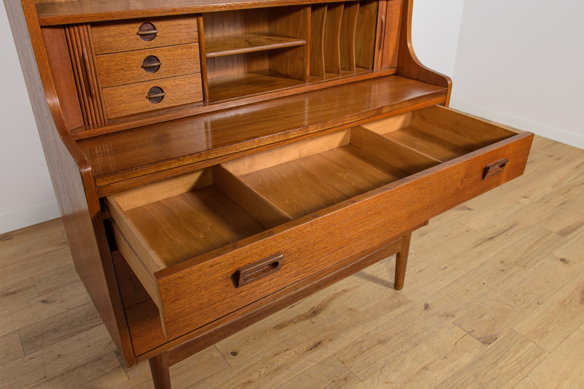 Regał, proj. J. Sorth, Bornholm, Dania, lata 60. - 94334