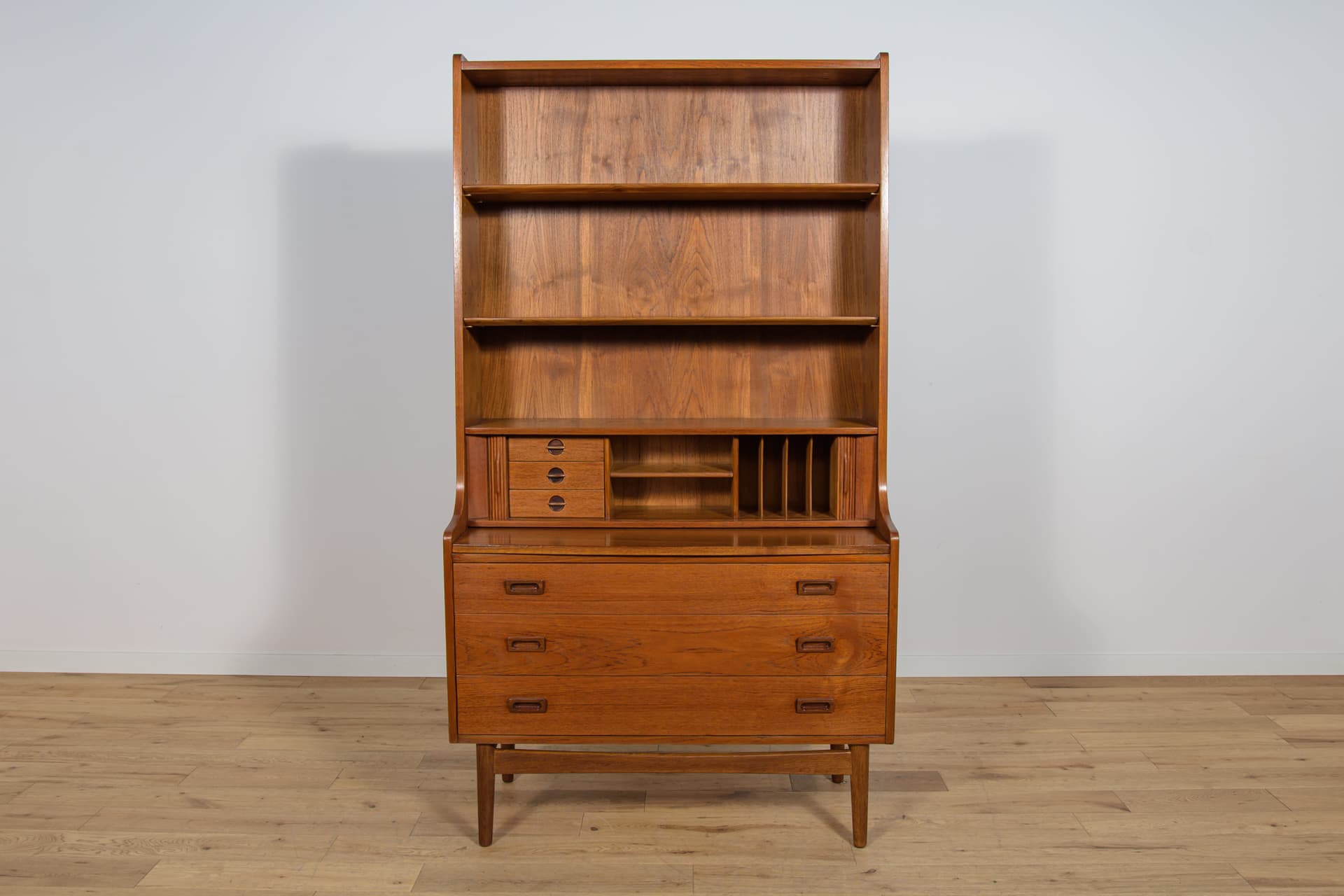 Regał, proj. J. Sorth, Bornholm, Dania, lata 60. - 94326