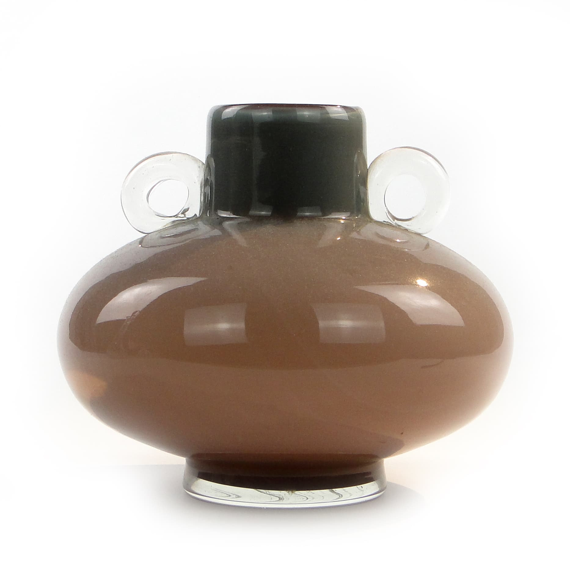 Wazon, mid-century modern, szkło, Polska, lata 70. - 97516