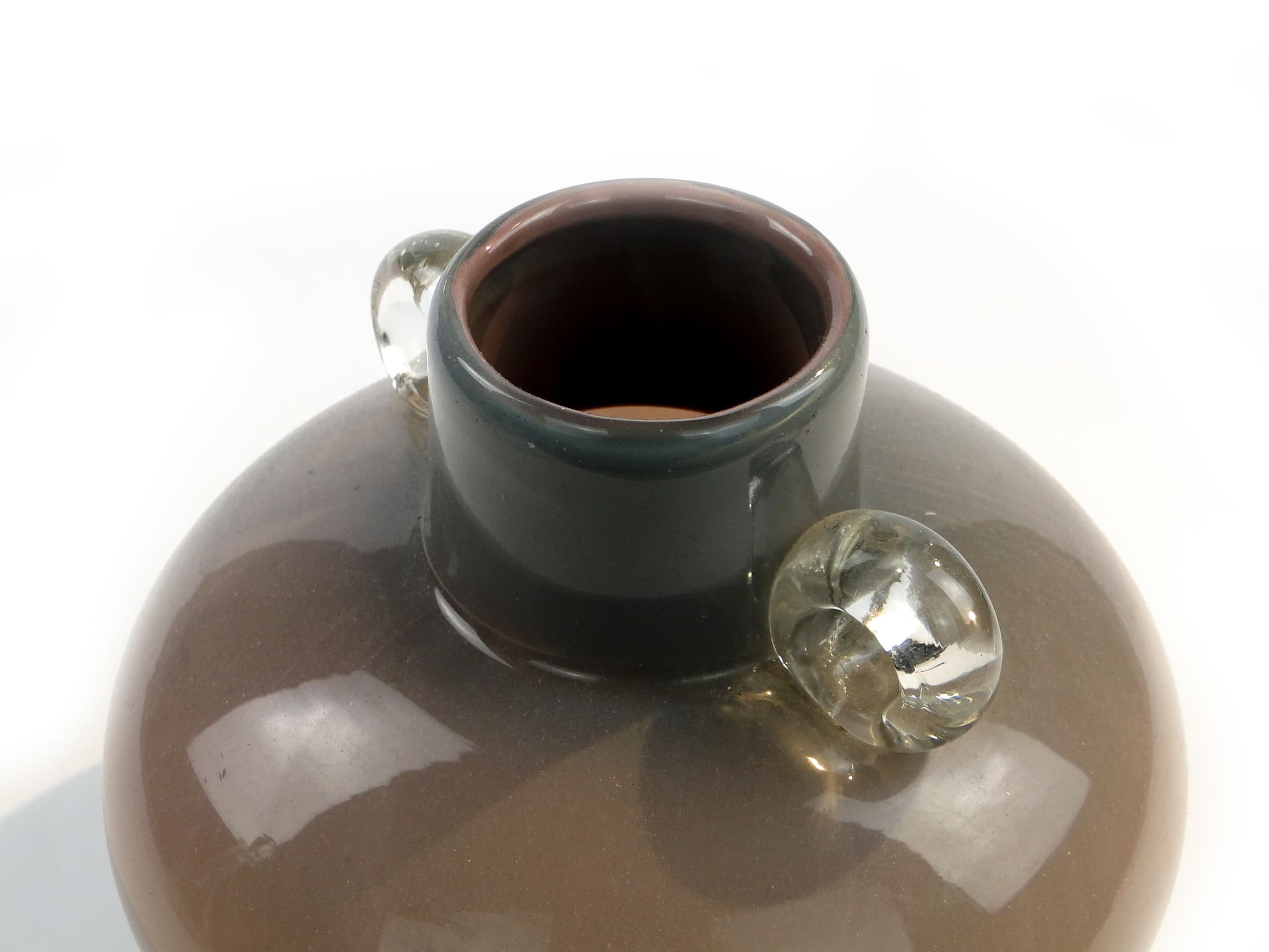 Wazon, mid-century modern, szkło, Polska, lata 70. - 97521