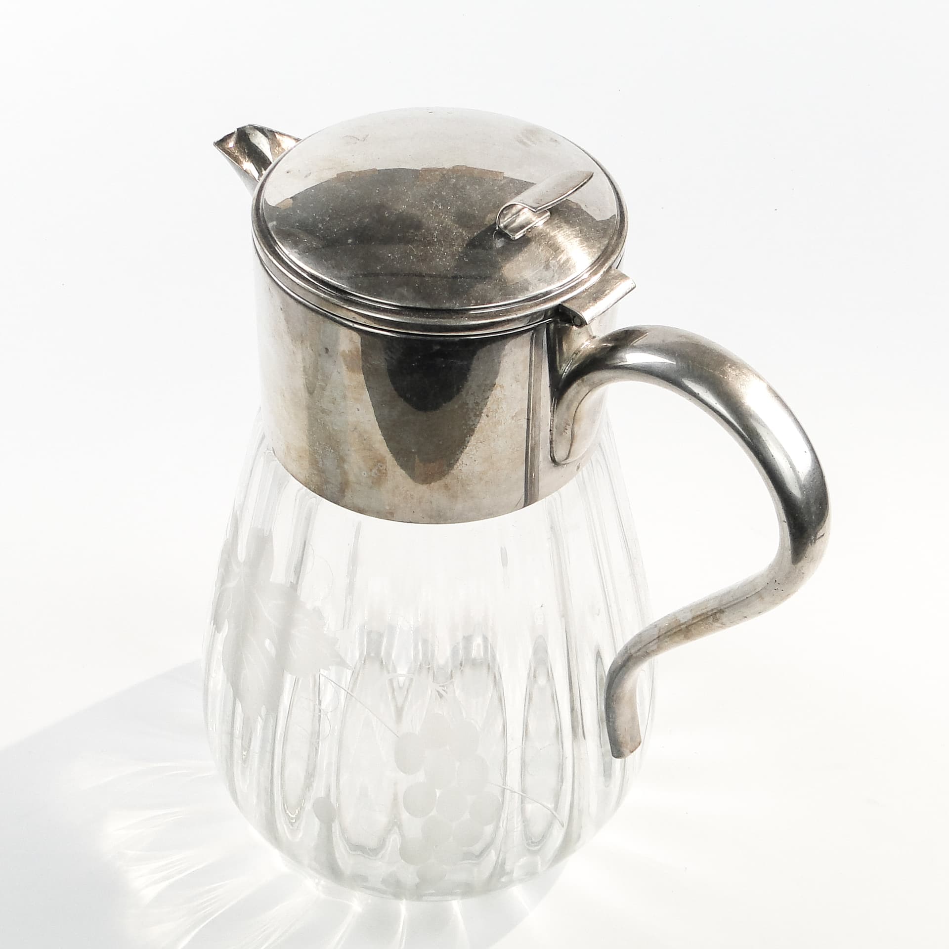 Dzban na wino Art Deco, szkło, Niemcy, lata 20. - 97543