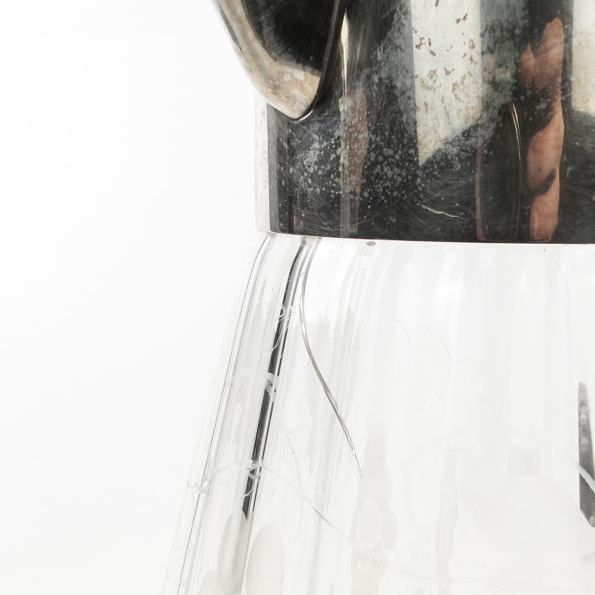 Dzban na wino Art Deco, szkło, Niemcy, lata 20. - 97546