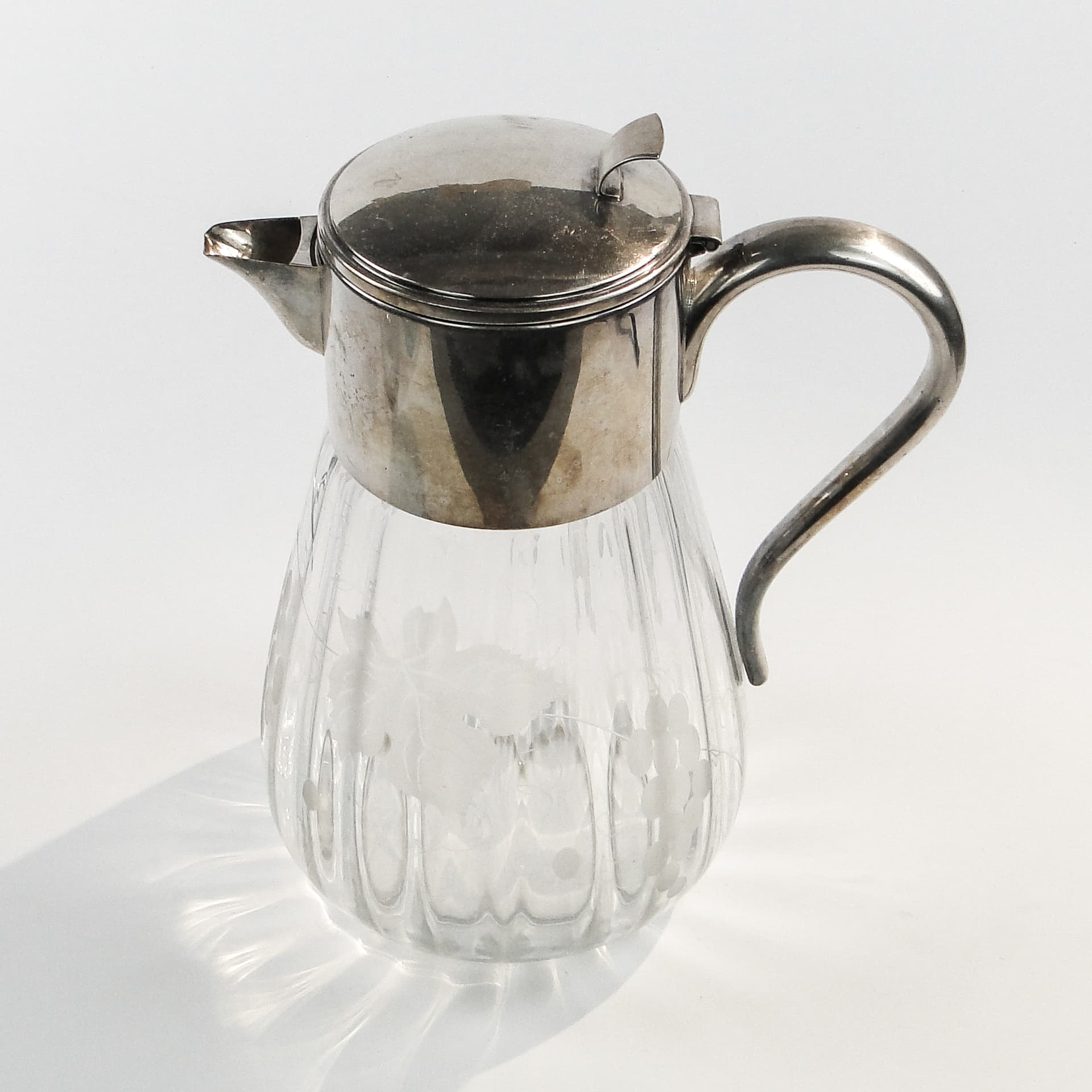 Dzban na wino Art Deco, szkło, Niemcy, lata 20. - 97539