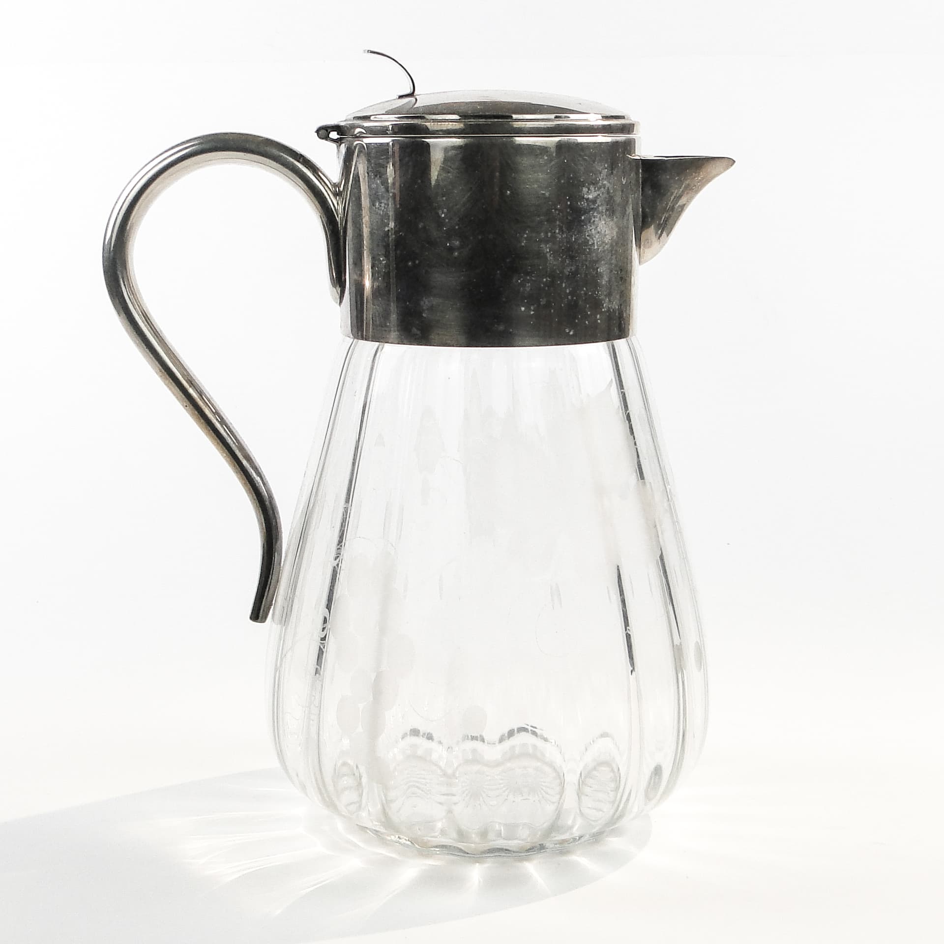 Dzban na wino Art Deco, szkło, Niemcy, lata 20. - 97547