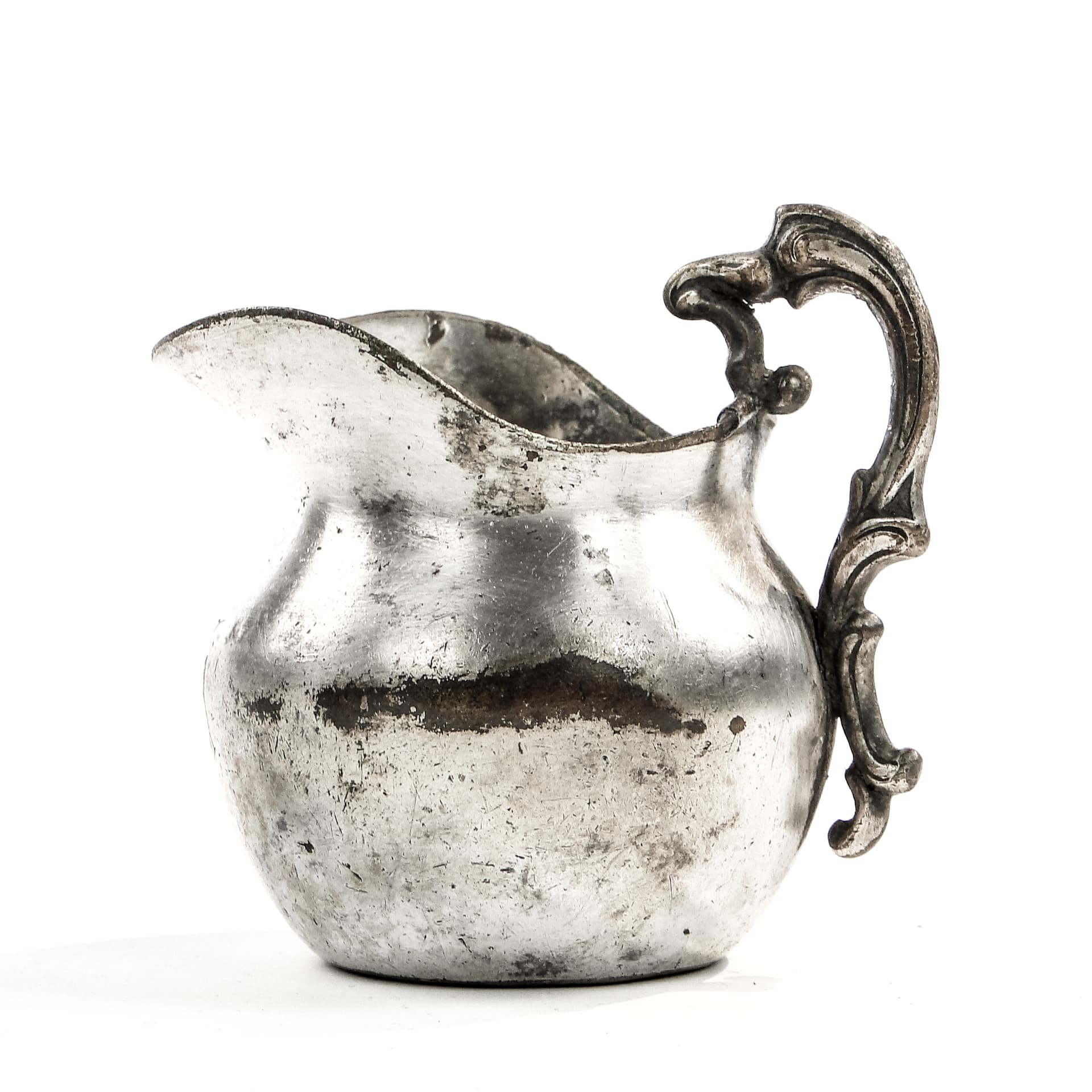 Mlecznik eklektyczny, miedź platerowana srebrem, Fraget, Polska, XIX w. - 97559