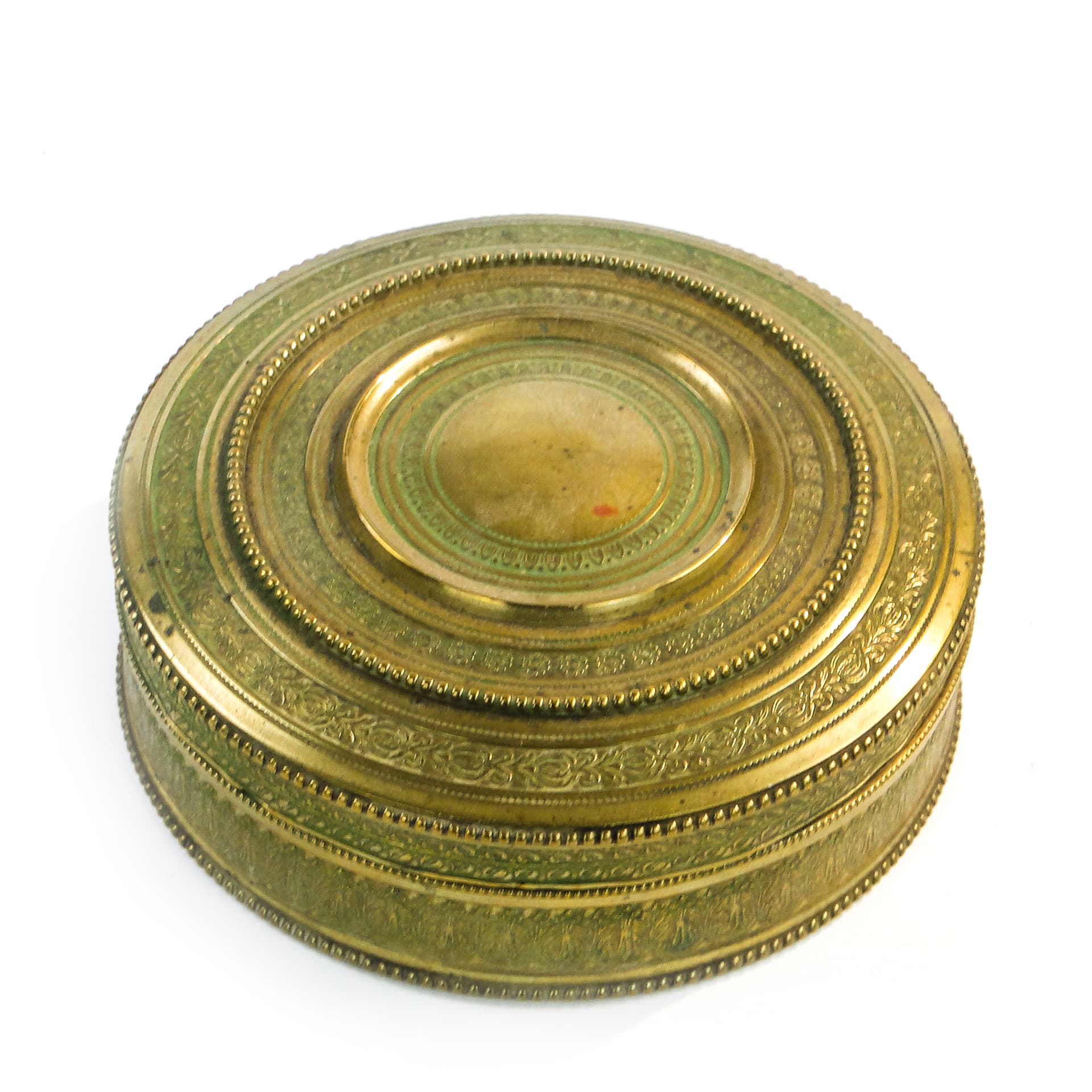 Bomboniera, Art Nouveau / Art Deco, brąz, Bracia Łopieńscy, Polska, lata 20. - 97600