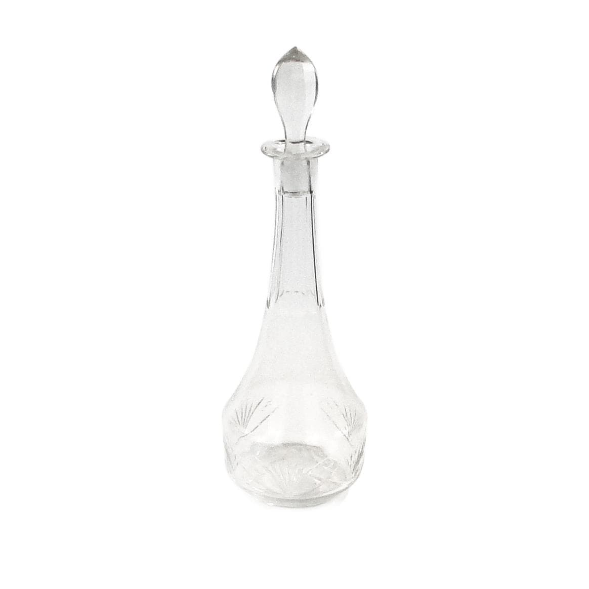 Decanter, Art Deco, crystal, Sweden, 1920s.