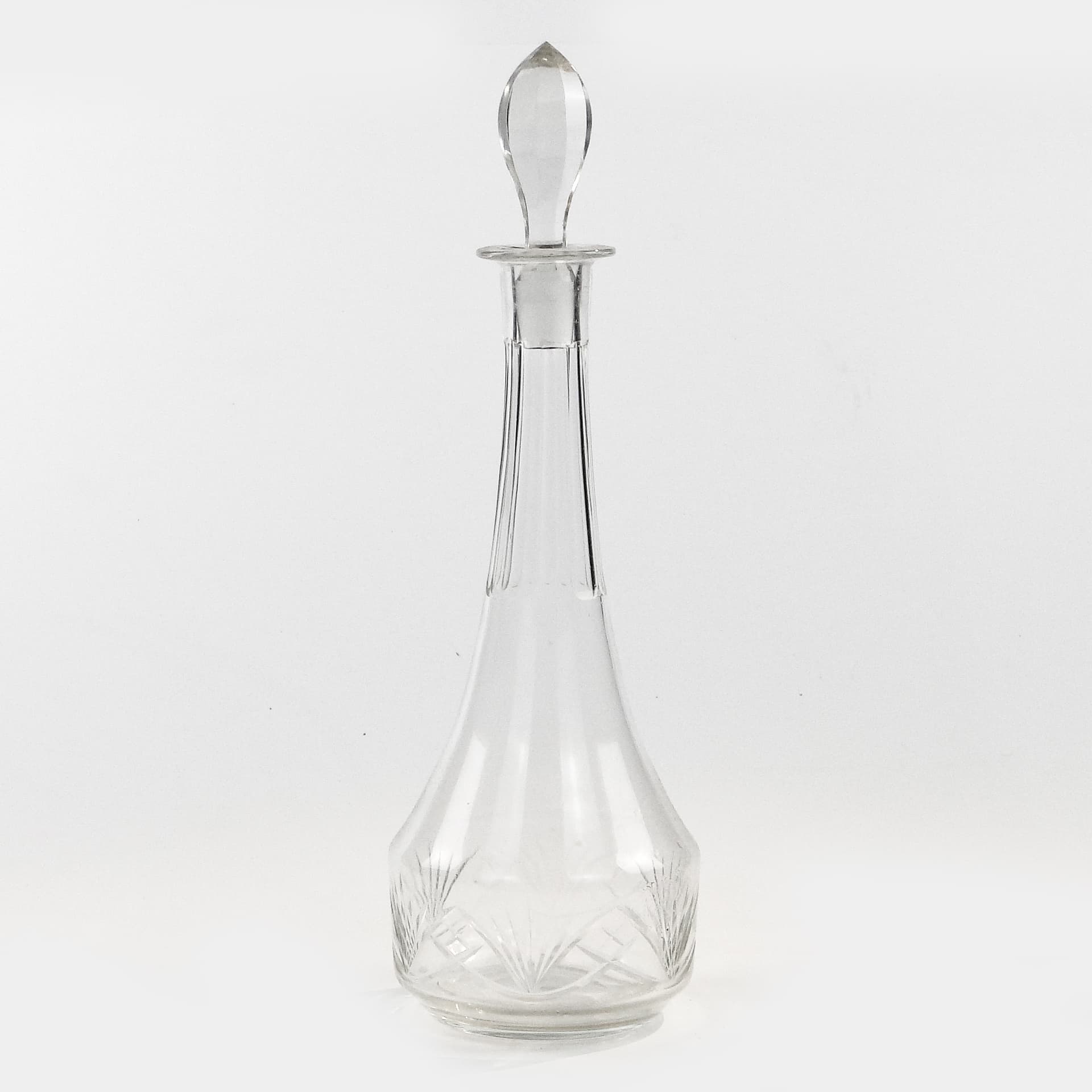 Decanter, Art Deco, crystal, Sweden, 1920s. - 97616