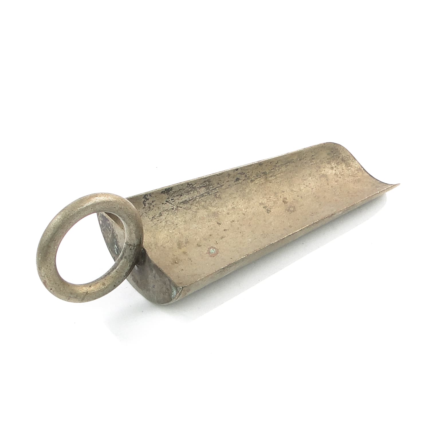 Coffee scoop, mid-century modern, silver-plated alpaca, United Kingdom, 1950s. - 97802