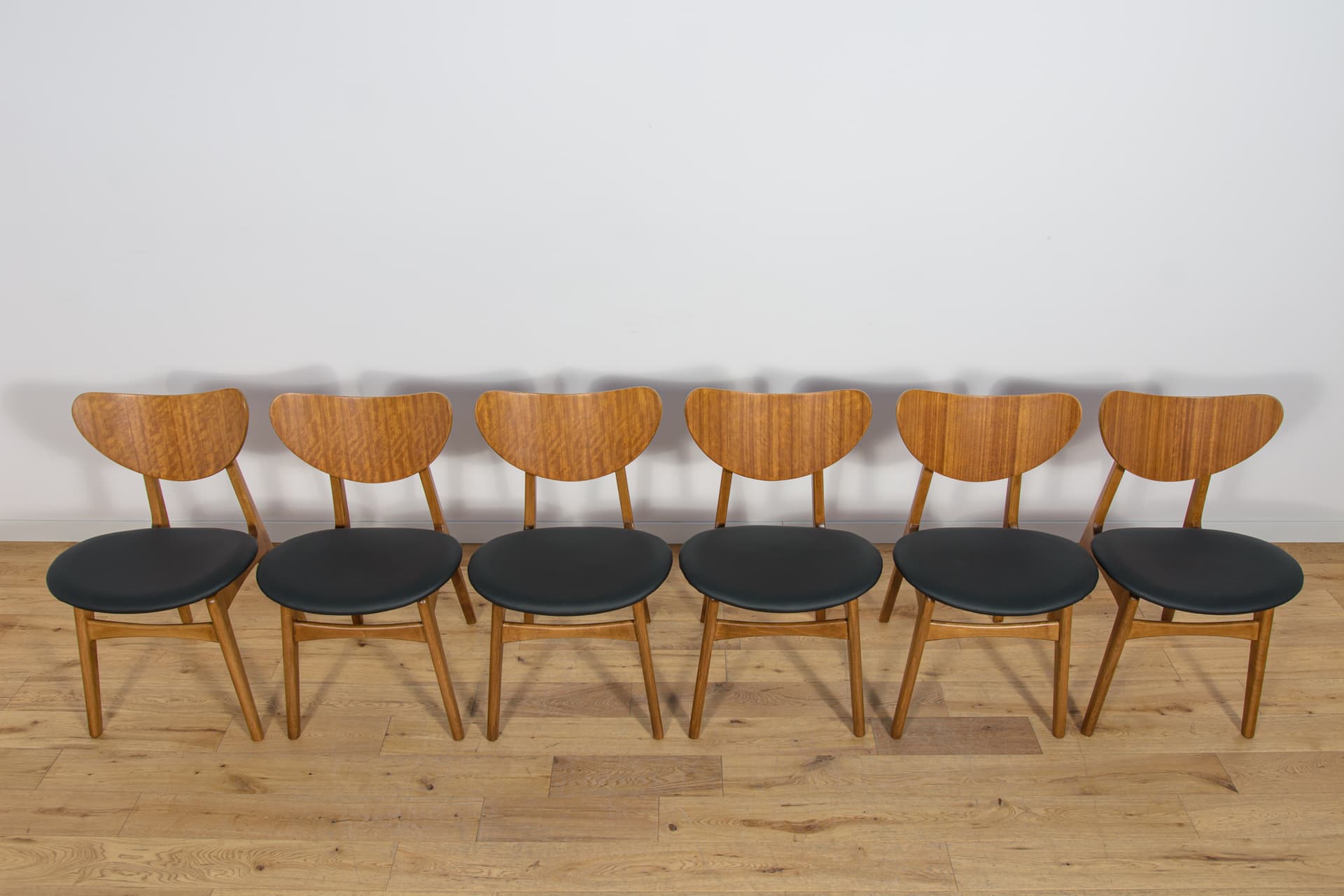 Komplet sześciu krzeseł Librenza, G-Plan, Wielka Brytania, lata 50 - 94446