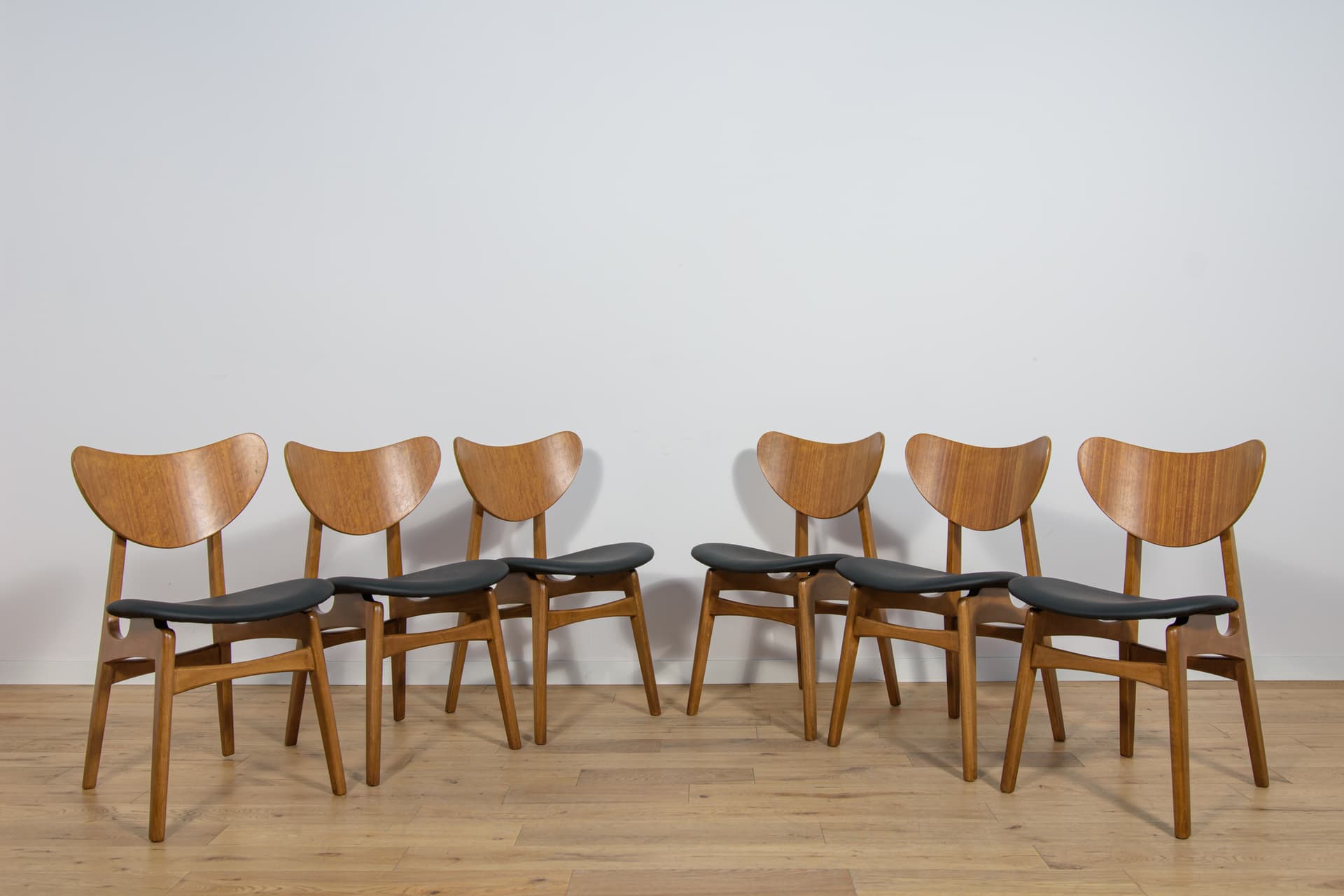 Komplet sześciu krzeseł Librenza, G-Plan, Wielka Brytania, lata 50 - 94447