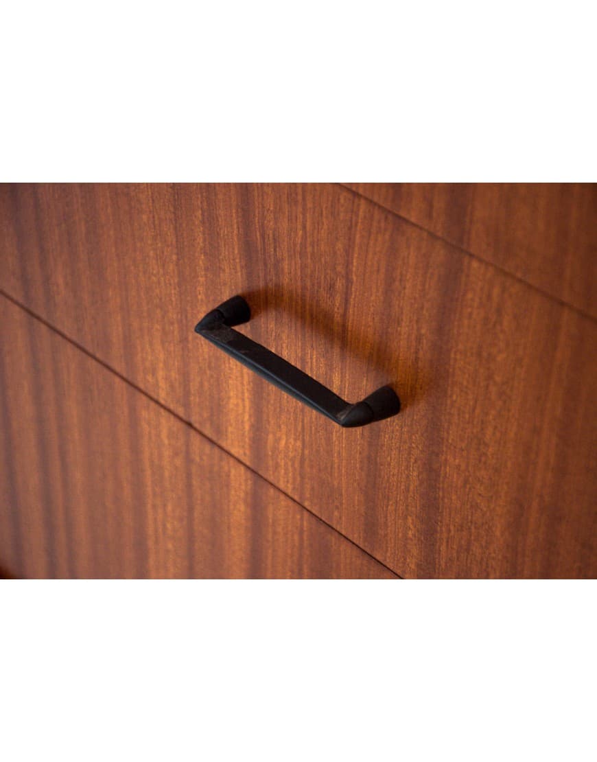 Mahoniowa komoda, Krakowskie Fabryki Mebli, Polska, lata 60. - 58167