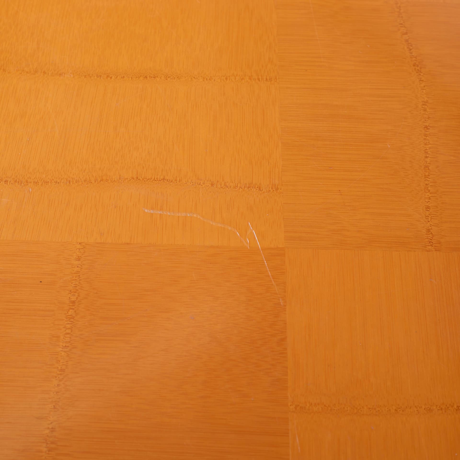 Dining Table Postmodern, beige bamboo, Italy, 1980s. - 94737