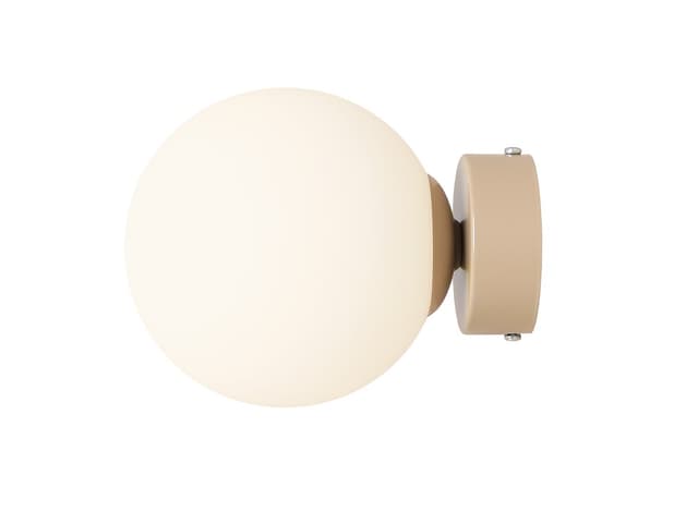 Ball S beige wall lamp, Artera - DIMENSION