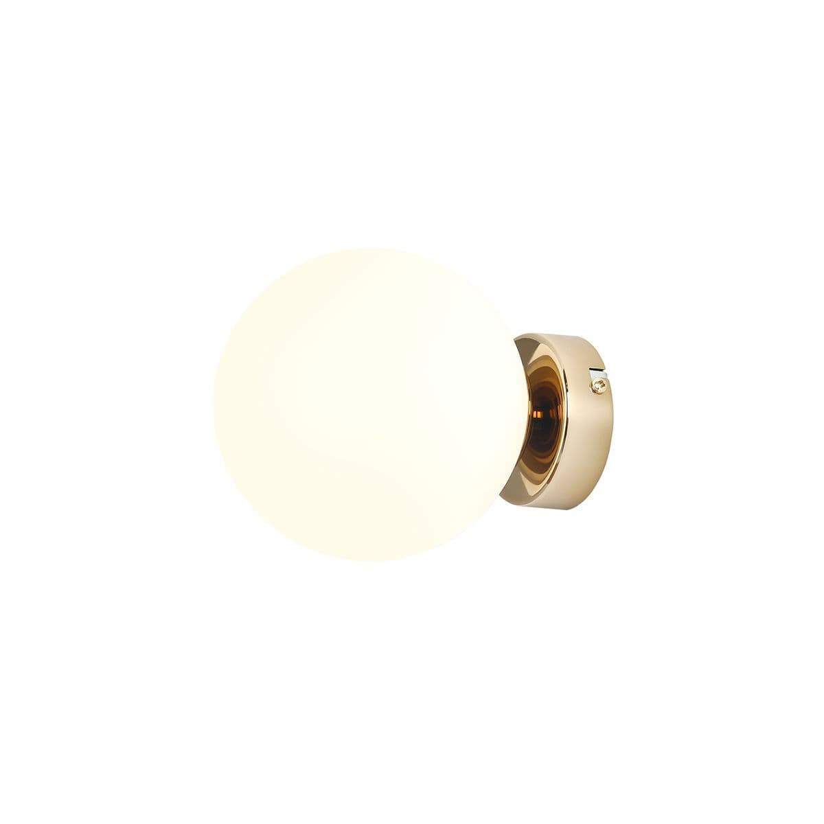 Ball S gold wall lamp, Artera