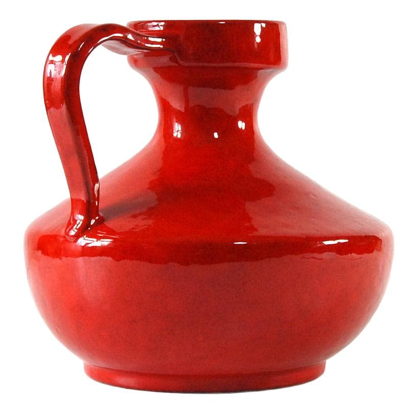 Red Ceramic Vase, Italy, 1960s - 7118