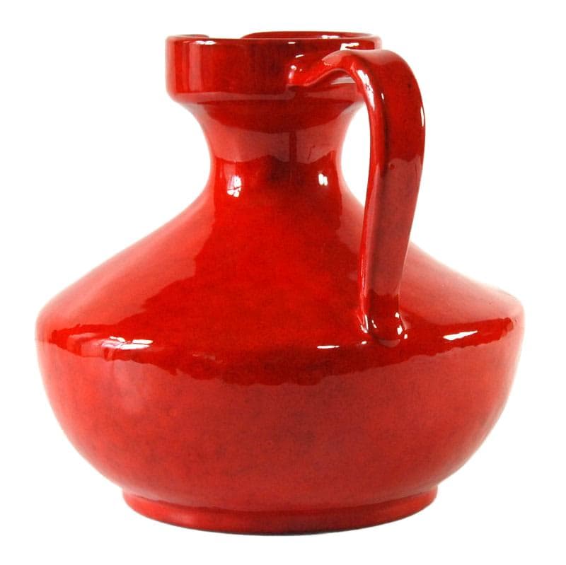 Red Ceramic Vase, Italy, 1960s - 7119