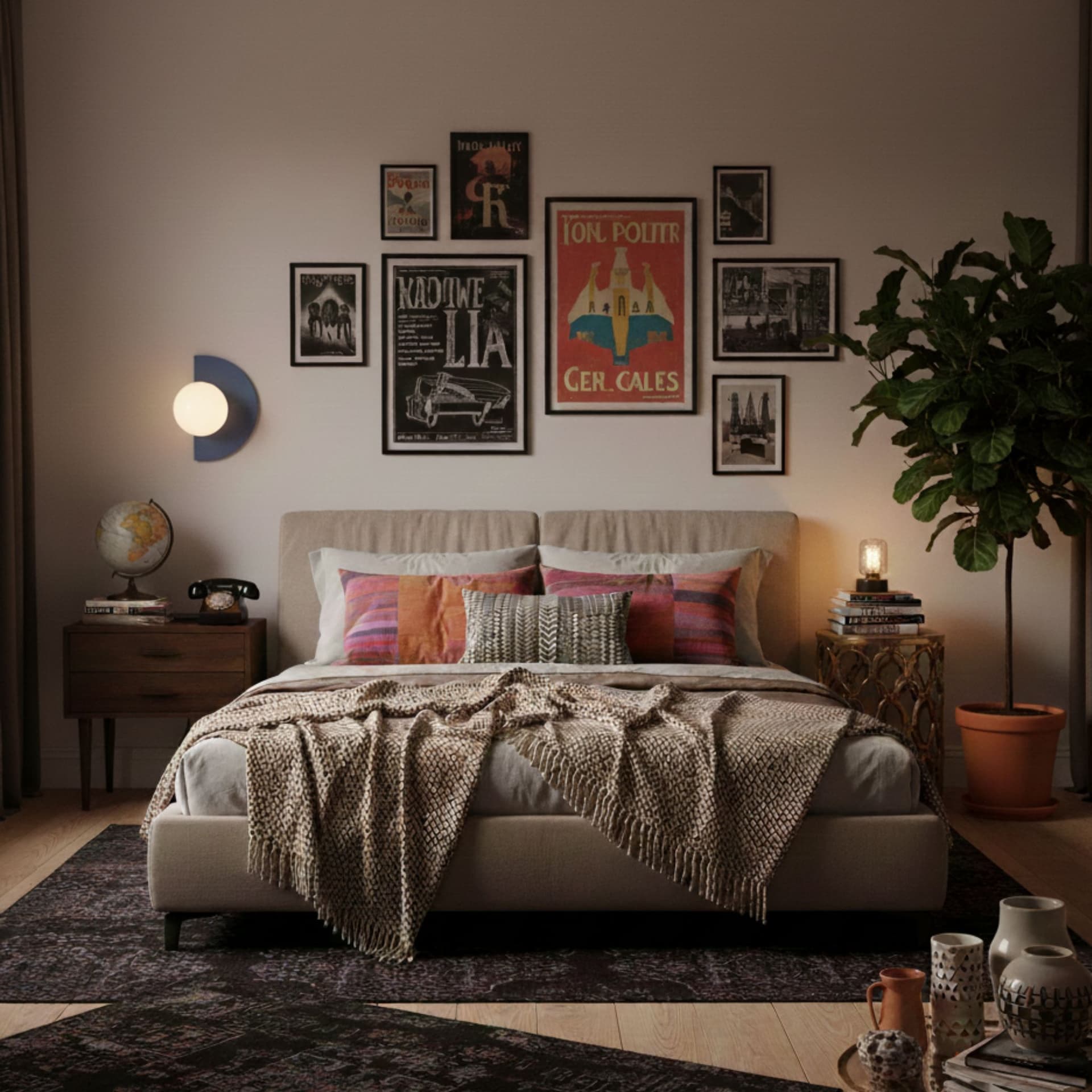 Kinkiet Loop niebieski, Artera - 170347